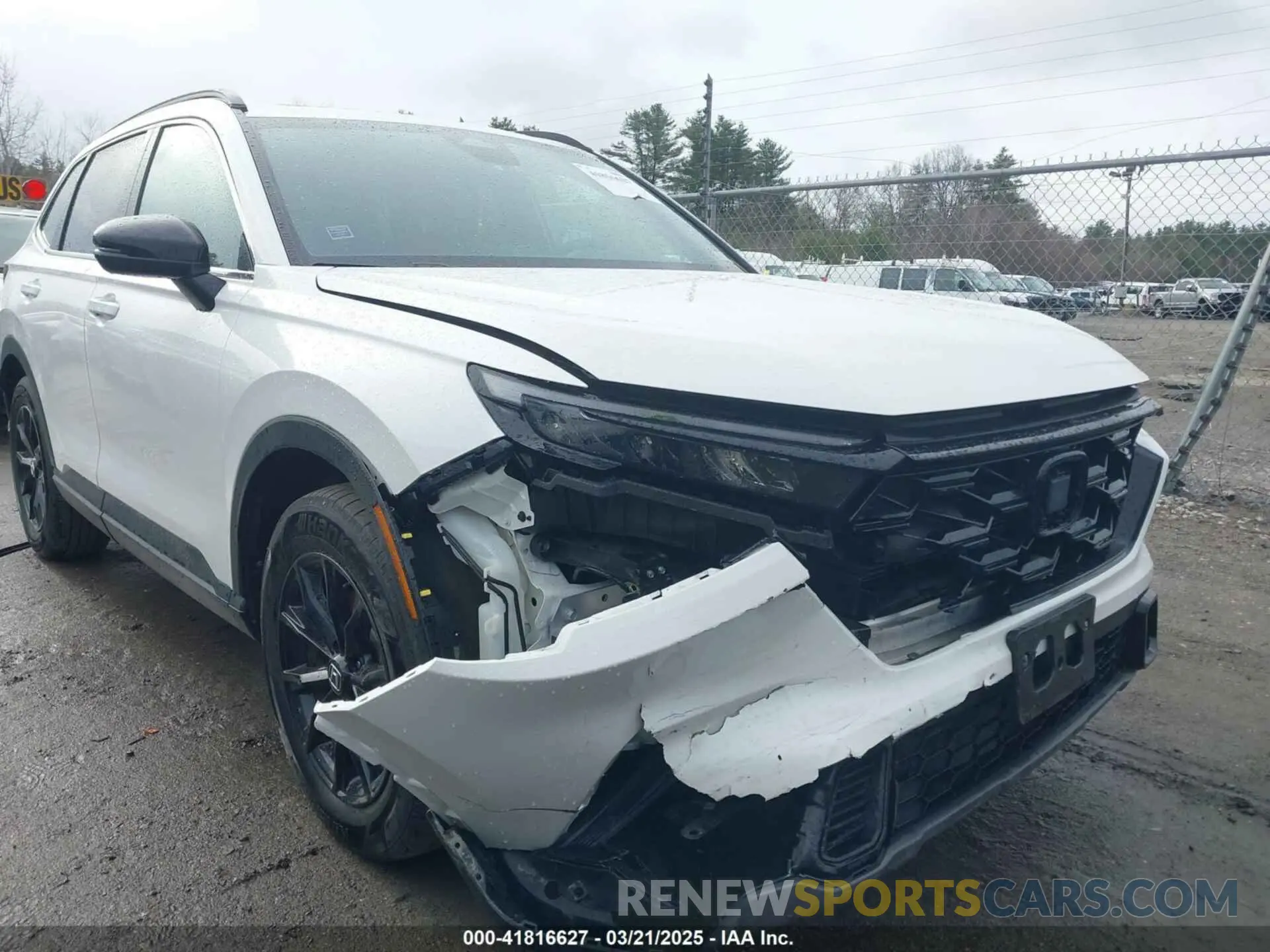 6 fotografías del automóvil dañado 2HKRS6H56RH803903 HONDA CR-V 2024