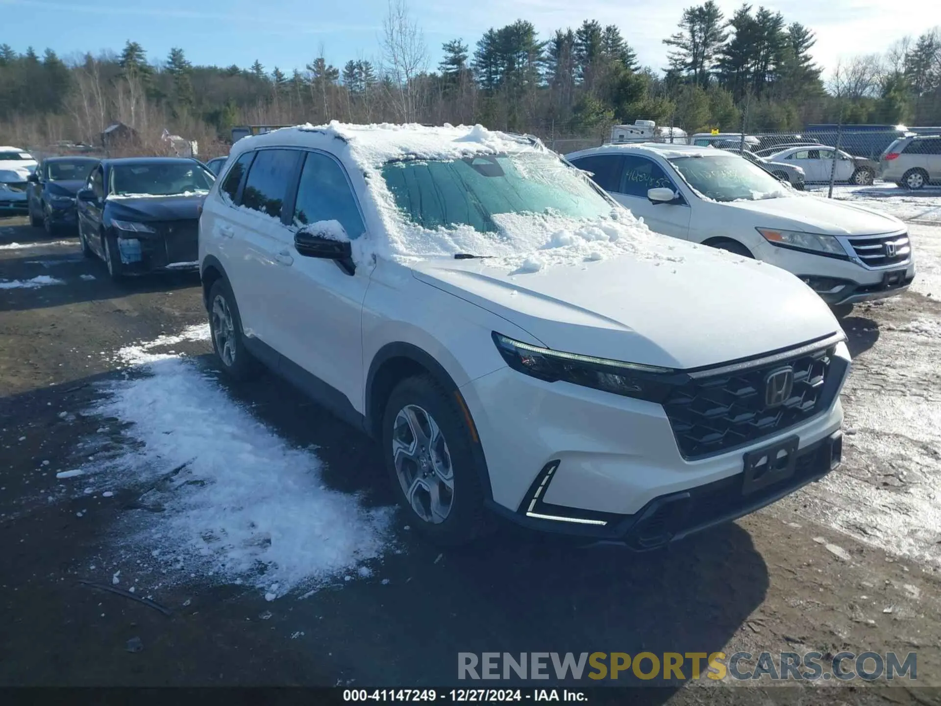 1 fotografías del automóvil dañado 2HKRS6H88RH801628 HONDA CR-V 2024