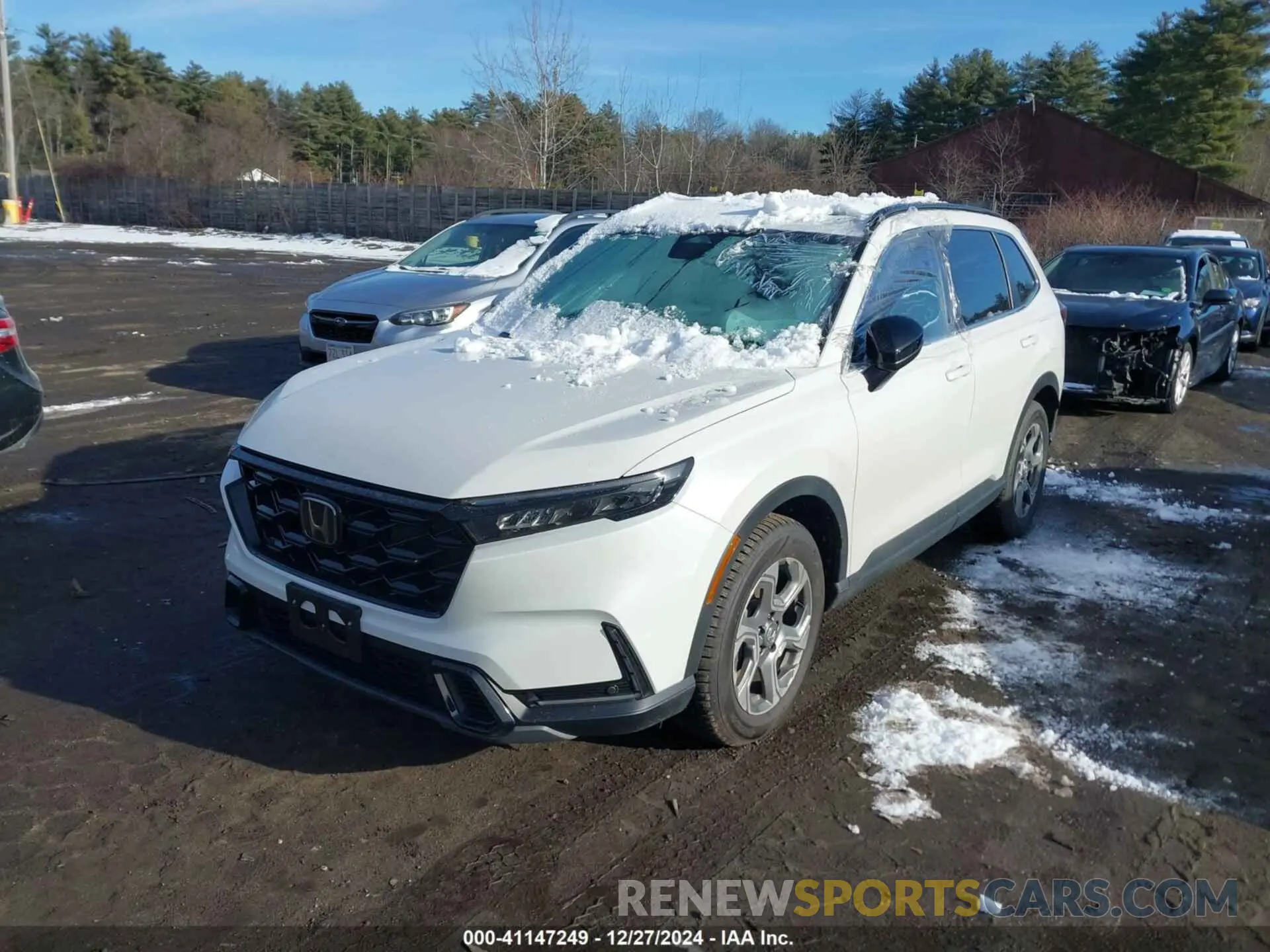 6 fotografías del automóvil dañado 2HKRS6H88RH801628 HONDA CR-V 2024