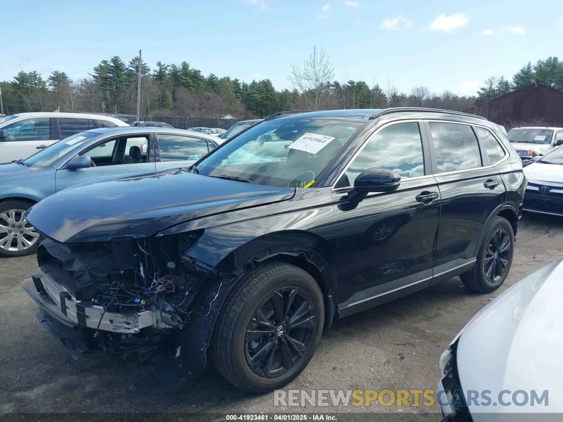 15 fotografías del automóvil dañado 2HKRS6H96RH812829 HONDA CR-V 2024