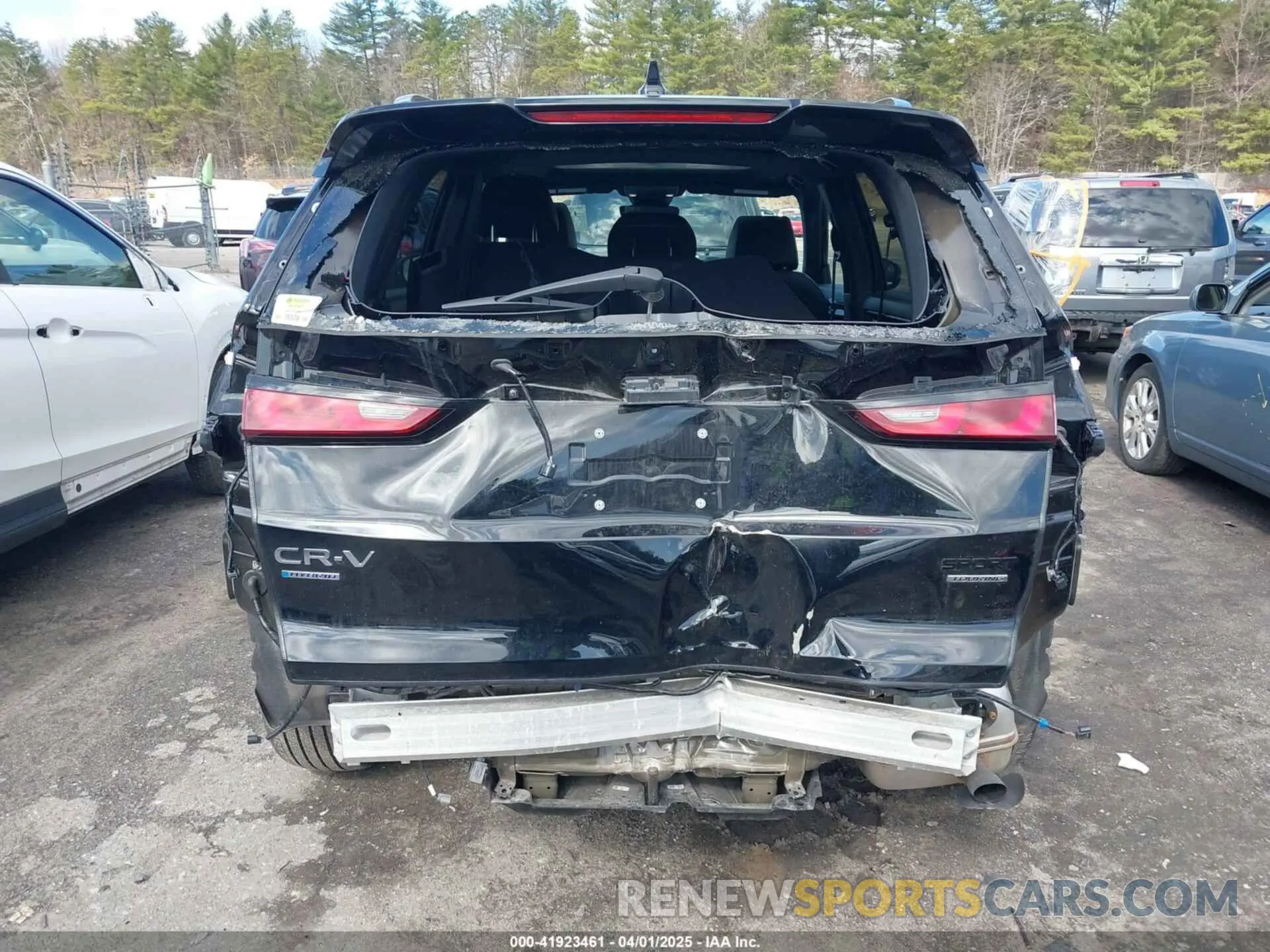 17 fotografías del automóvil dañado 2HKRS6H96RH812829 HONDA CR-V 2024