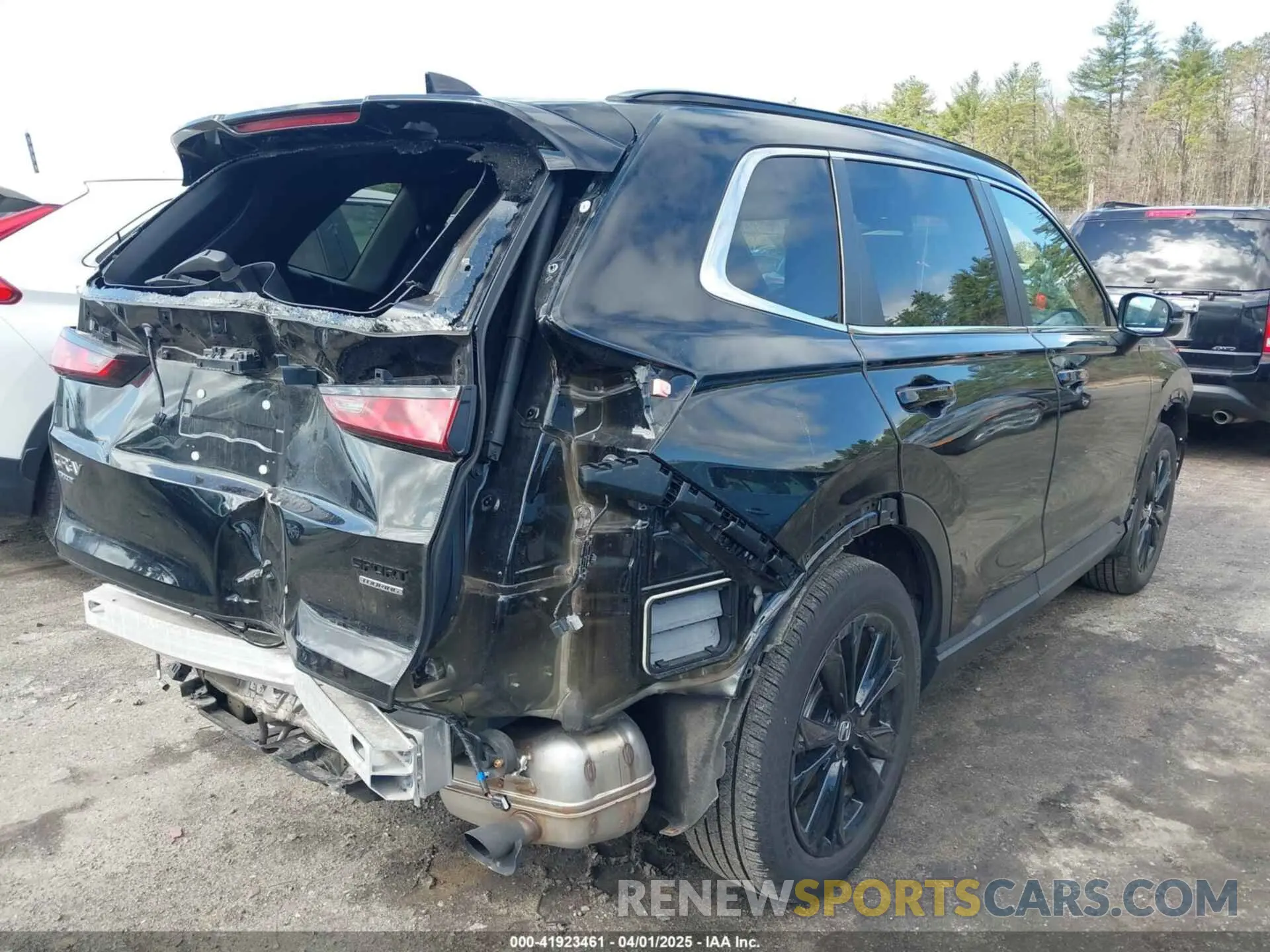 4 fotografías del automóvil dañado 2HKRS6H96RH812829 HONDA CR-V 2024