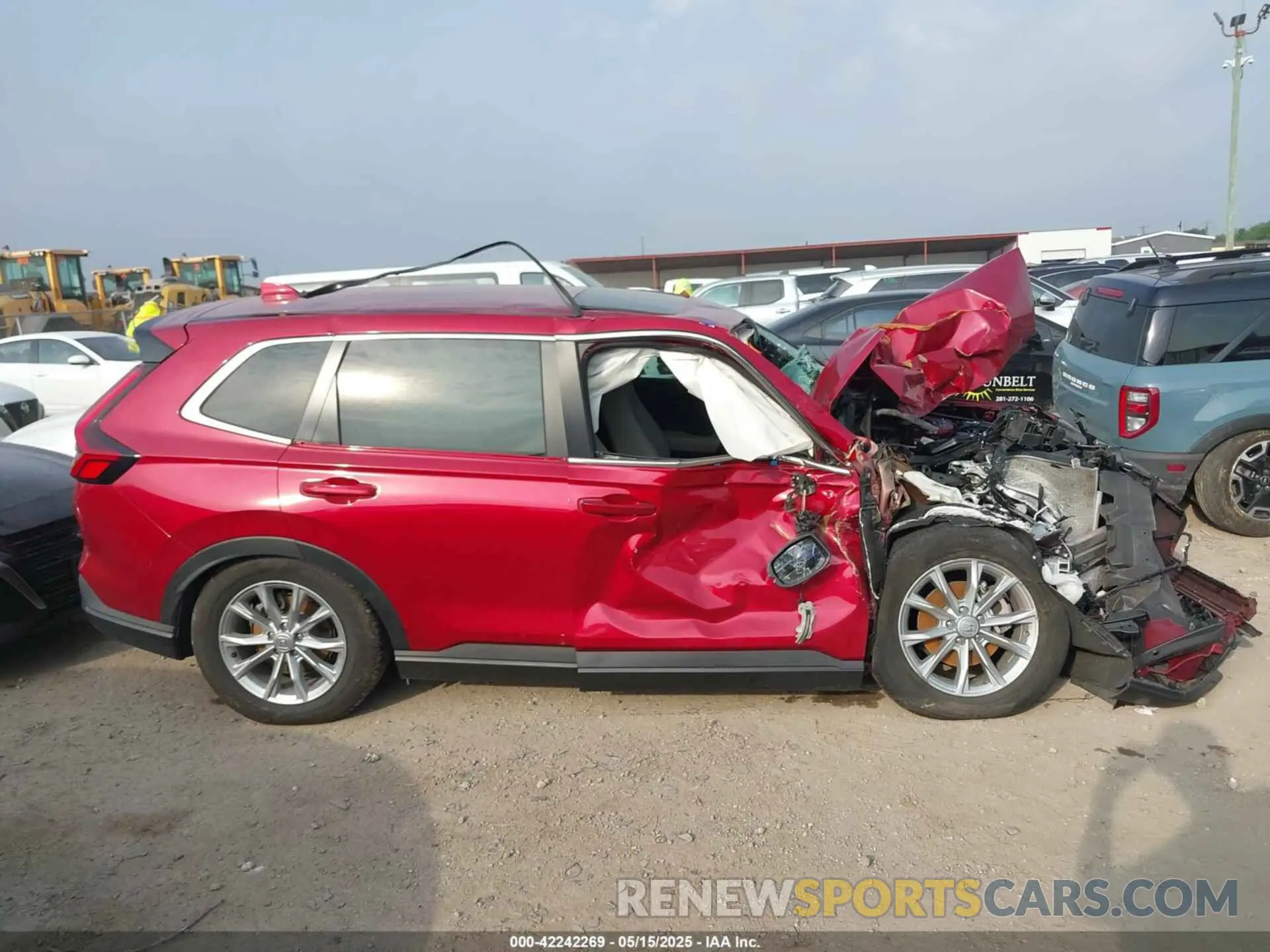 14 fotografías del automóvil dañado 5J6RS3H76RL006489 HONDA CR-V 2024