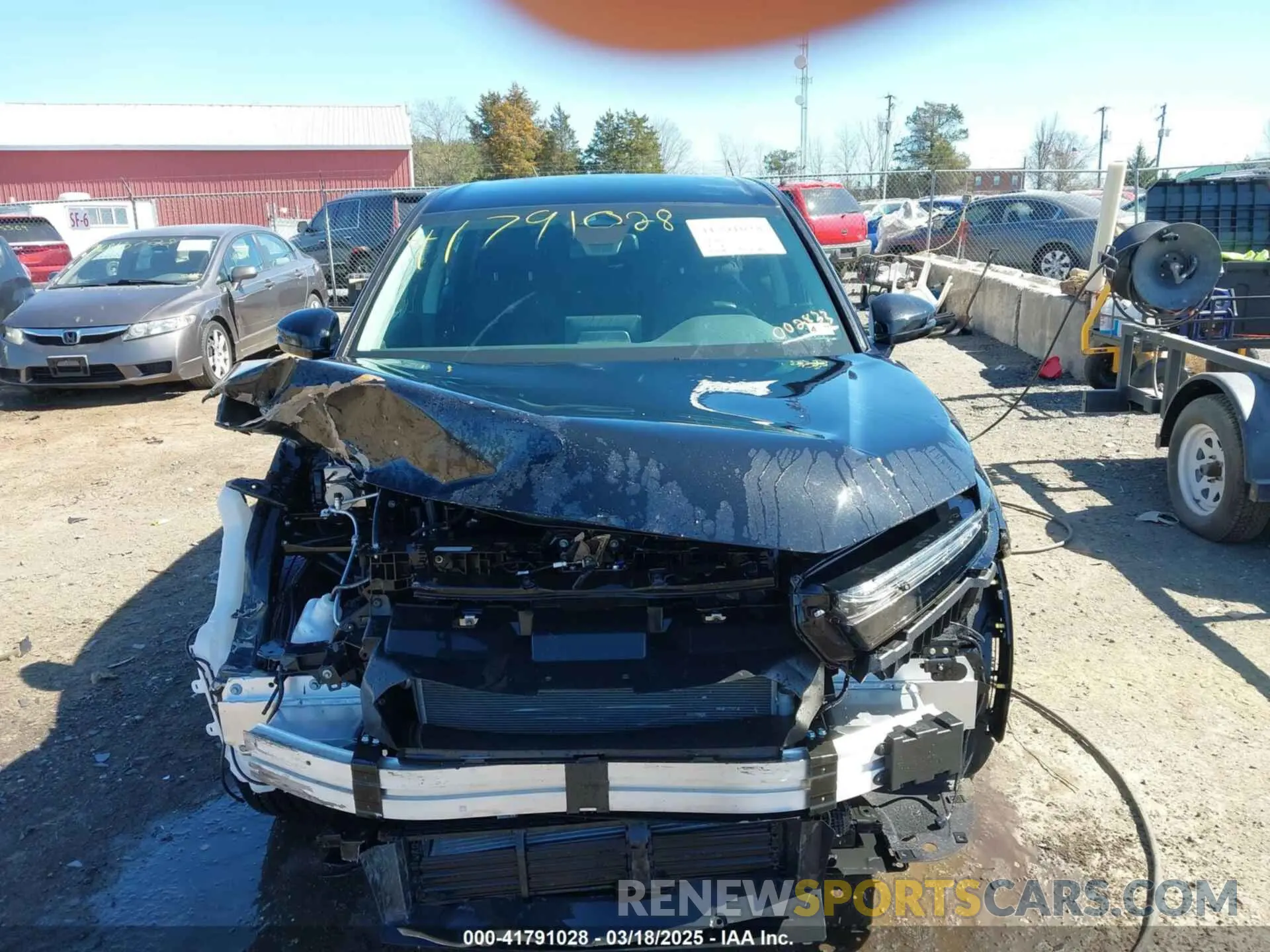 13 fotografías del automóvil dañado 5J6RS4H25RL002833 HONDA CR-V 2024