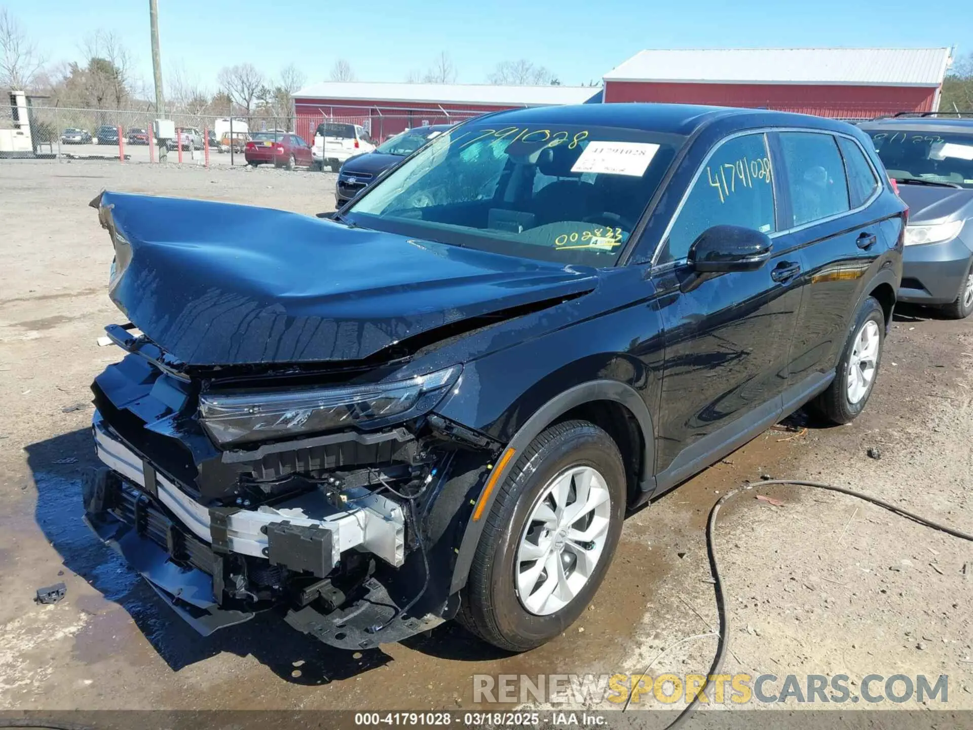 2 fotografías del automóvil dañado 5J6RS4H25RL002833 HONDA CR-V 2024