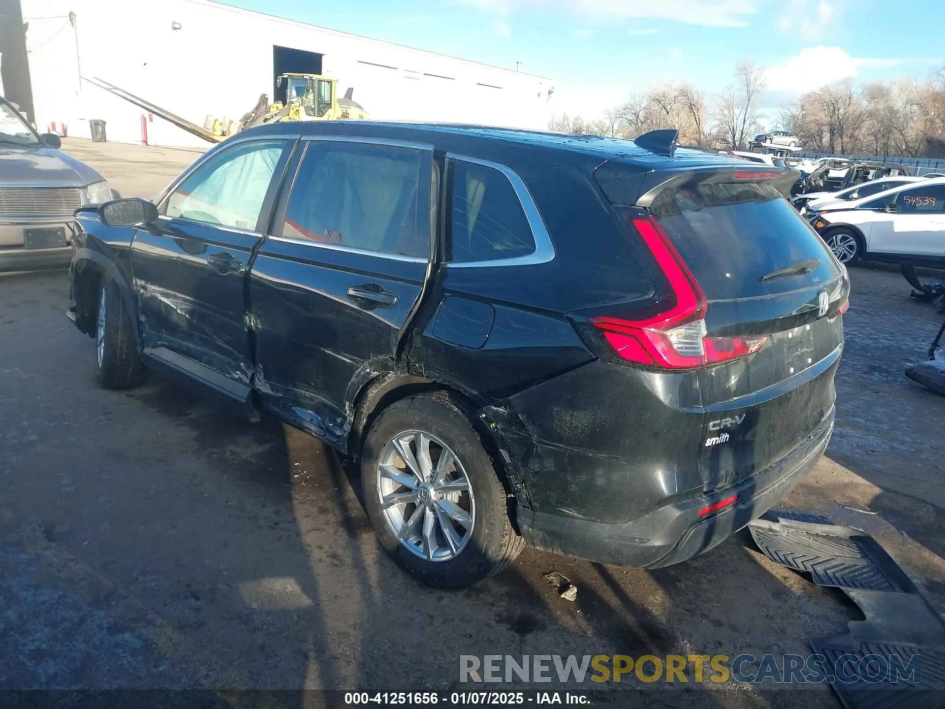 3 fotografías del automóvil dañado 5J6RS4H44RL012822 HONDA CR-V 2024
