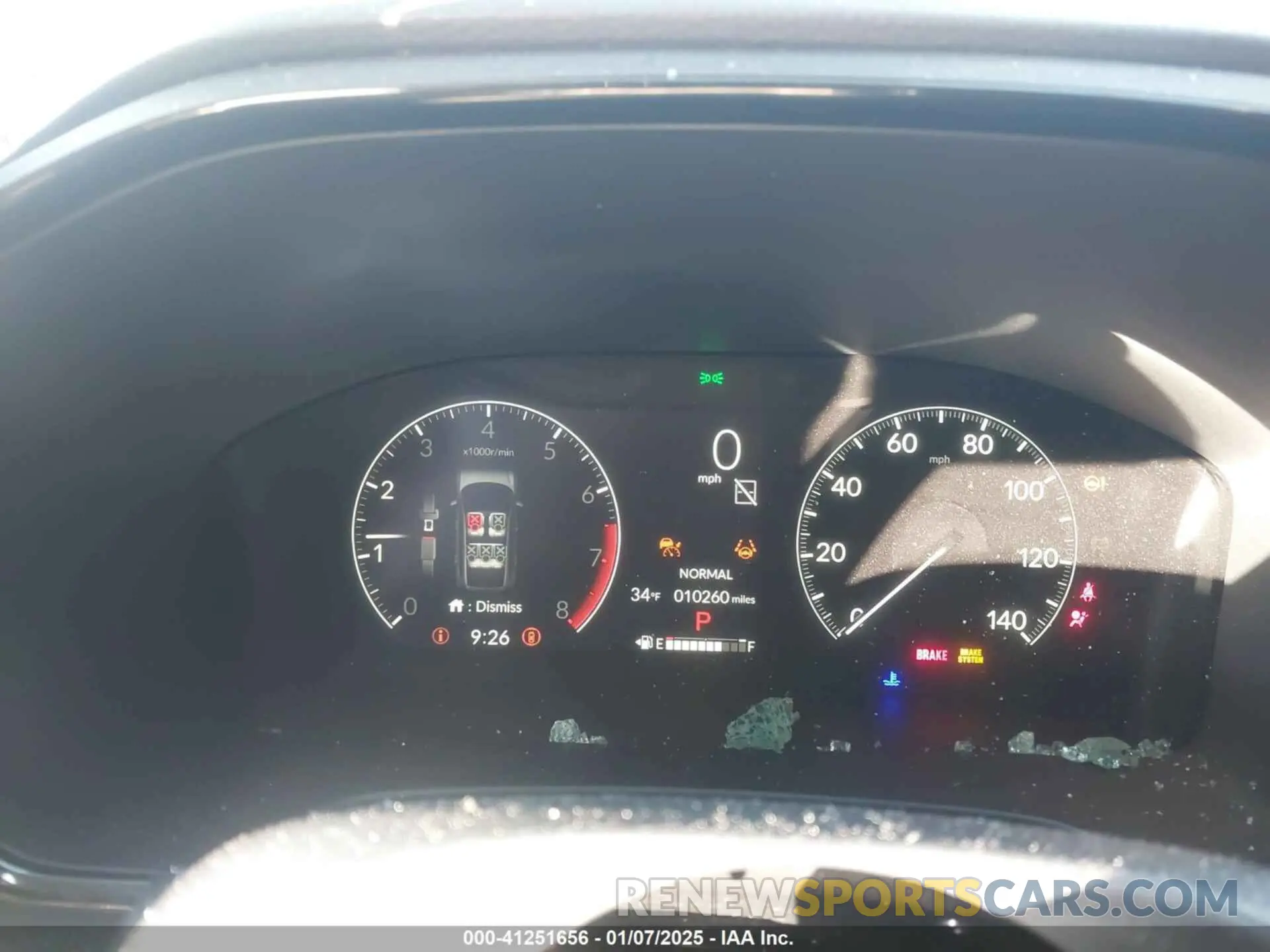 7 fotografías del automóvil dañado 5J6RS4H44RL012822 HONDA CR-V 2024