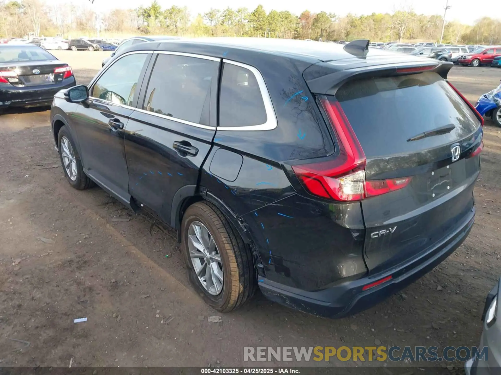6 fotografías del automóvil dañado 5J6RS4H74RL015536 HONDA CR-V 2024