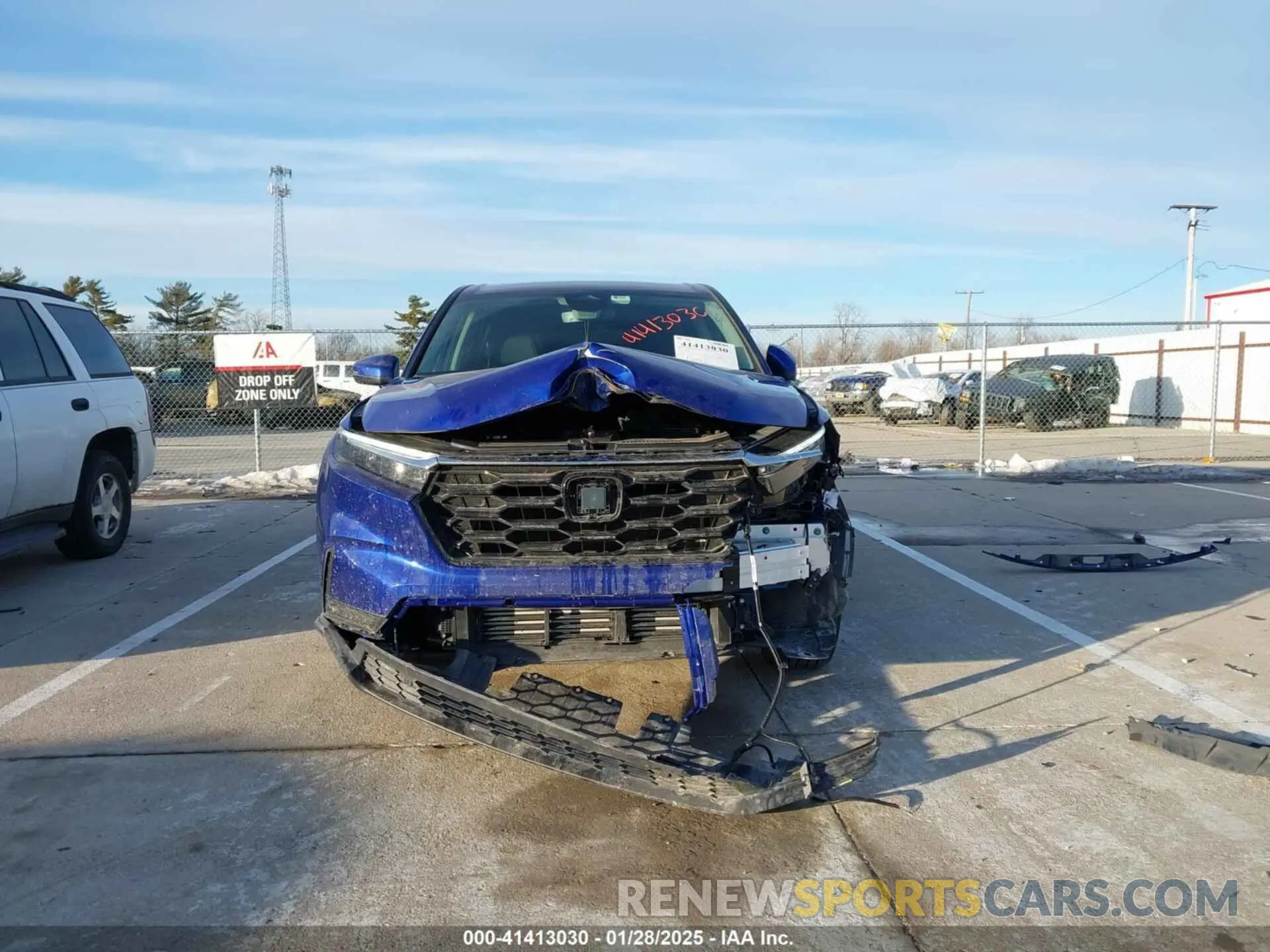 13 fotografías del automóvil dañado 5J6RS4H76RL013755 HONDA CR-V 2024