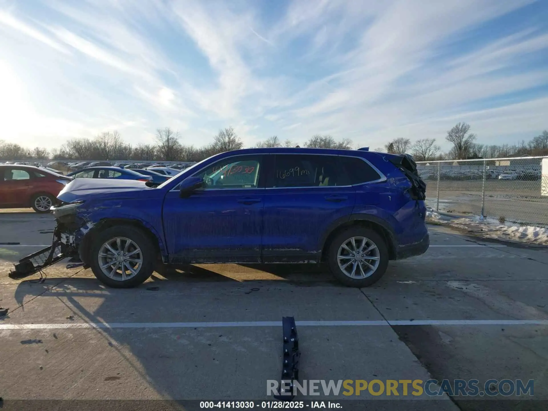 15 fotografías del automóvil dañado 5J6RS4H76RL013755 HONDA CR-V 2024