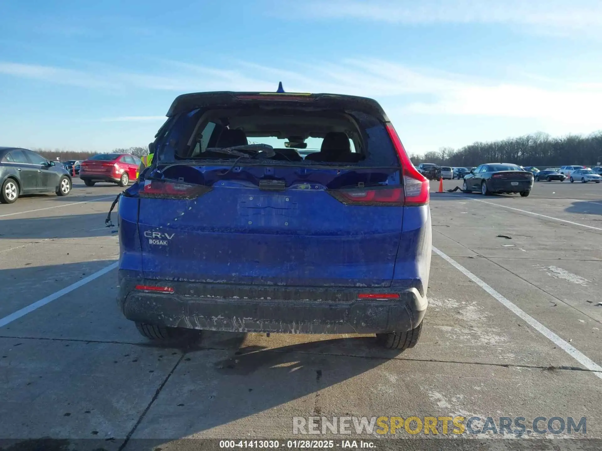 17 fotografías del automóvil dañado 5J6RS4H76RL013755 HONDA CR-V 2024
