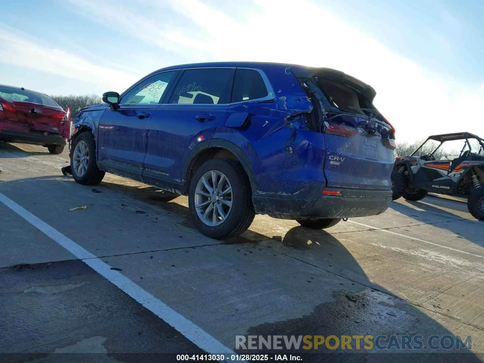 3 fotografías del automóvil dañado 5J6RS4H76RL013755 HONDA CR-V 2024