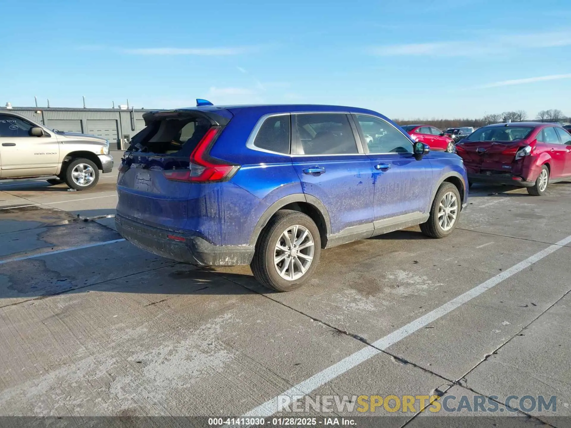 4 fotografías del automóvil dañado 5J6RS4H76RL013755 HONDA CR-V 2024