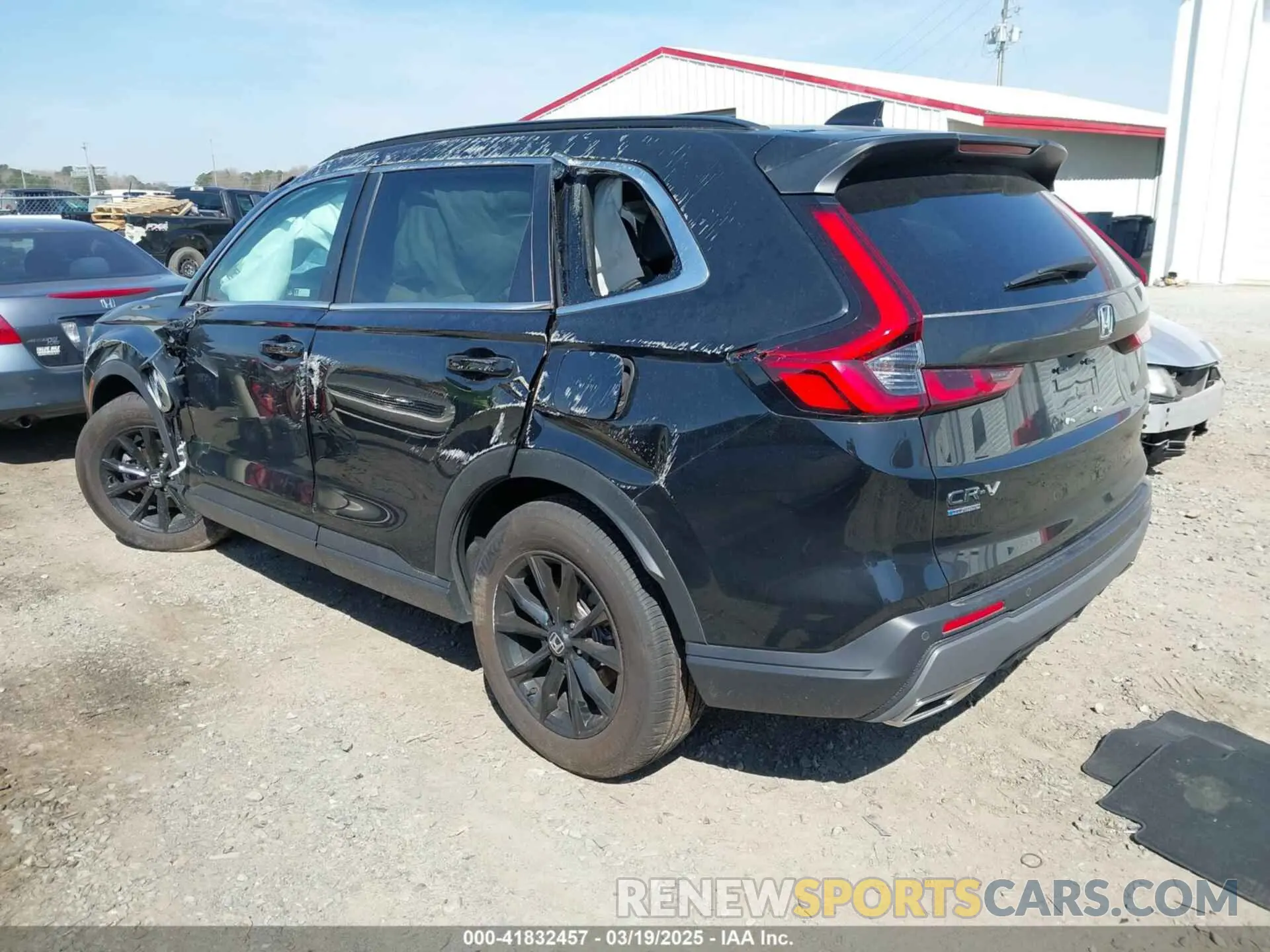 3 fotografías del automóvil dañado 5J6RS5H80RL003110 HONDA CR-V 2024