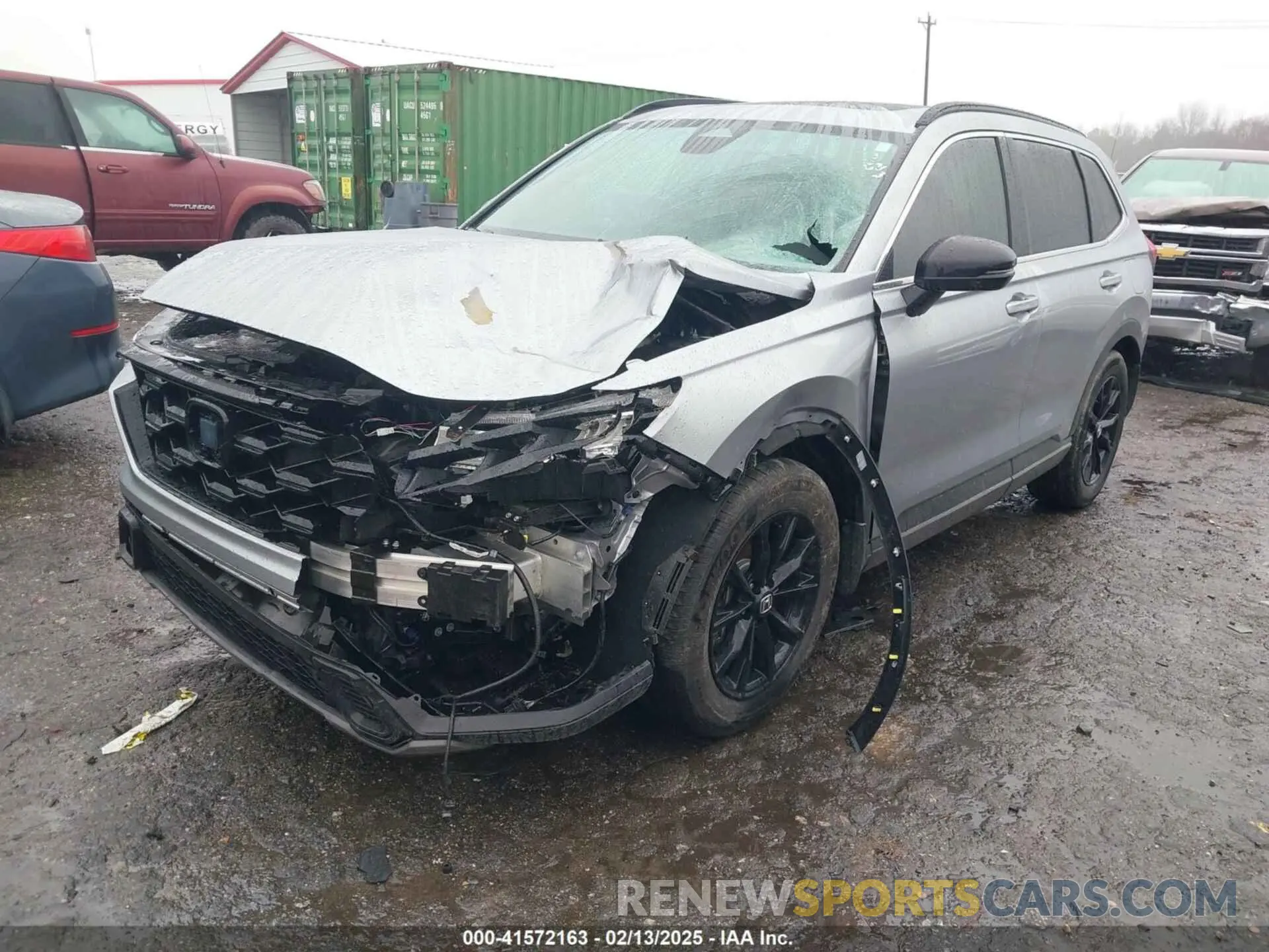 2 fotografías del automóvil dañado 5J6RS5H85RL003491 HONDA CR-V 2024