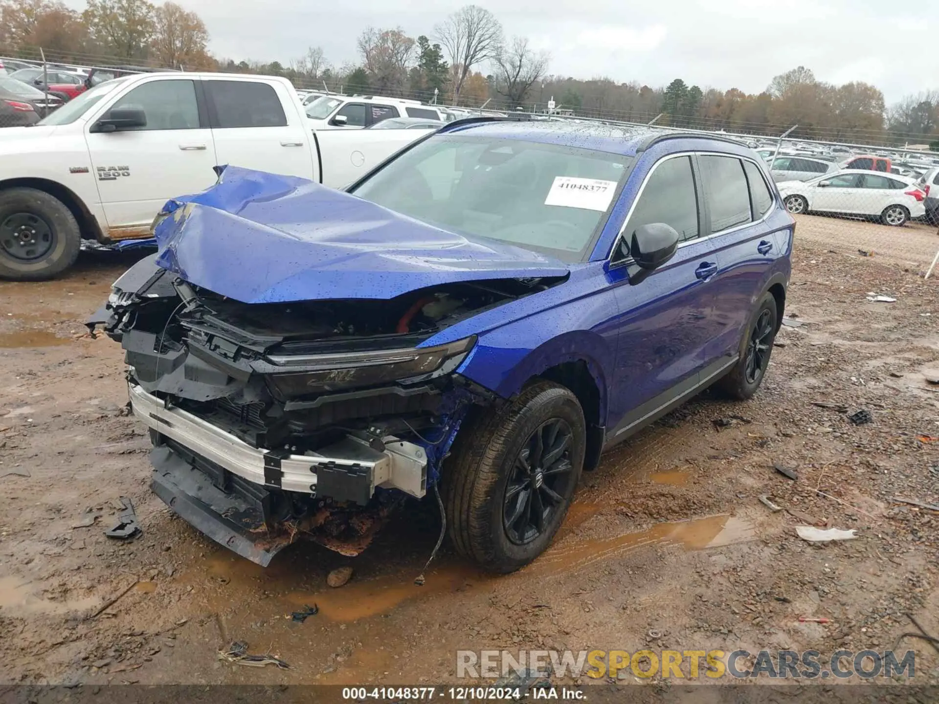 2 fotografías del automóvil dañado 5J6RS5H89RL003154 HONDA CR-V 2024