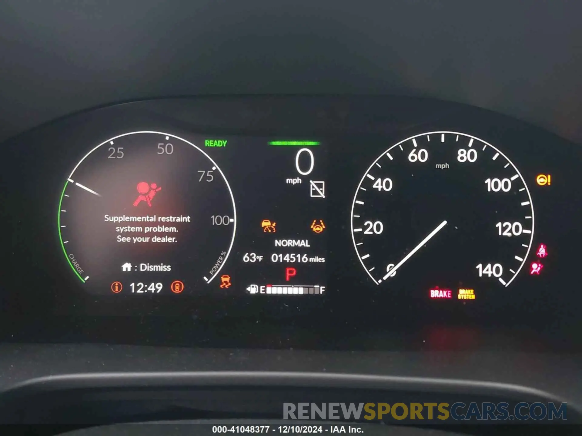 7 fotografías del automóvil dañado 5J6RS5H89RL003154 HONDA CR-V 2024