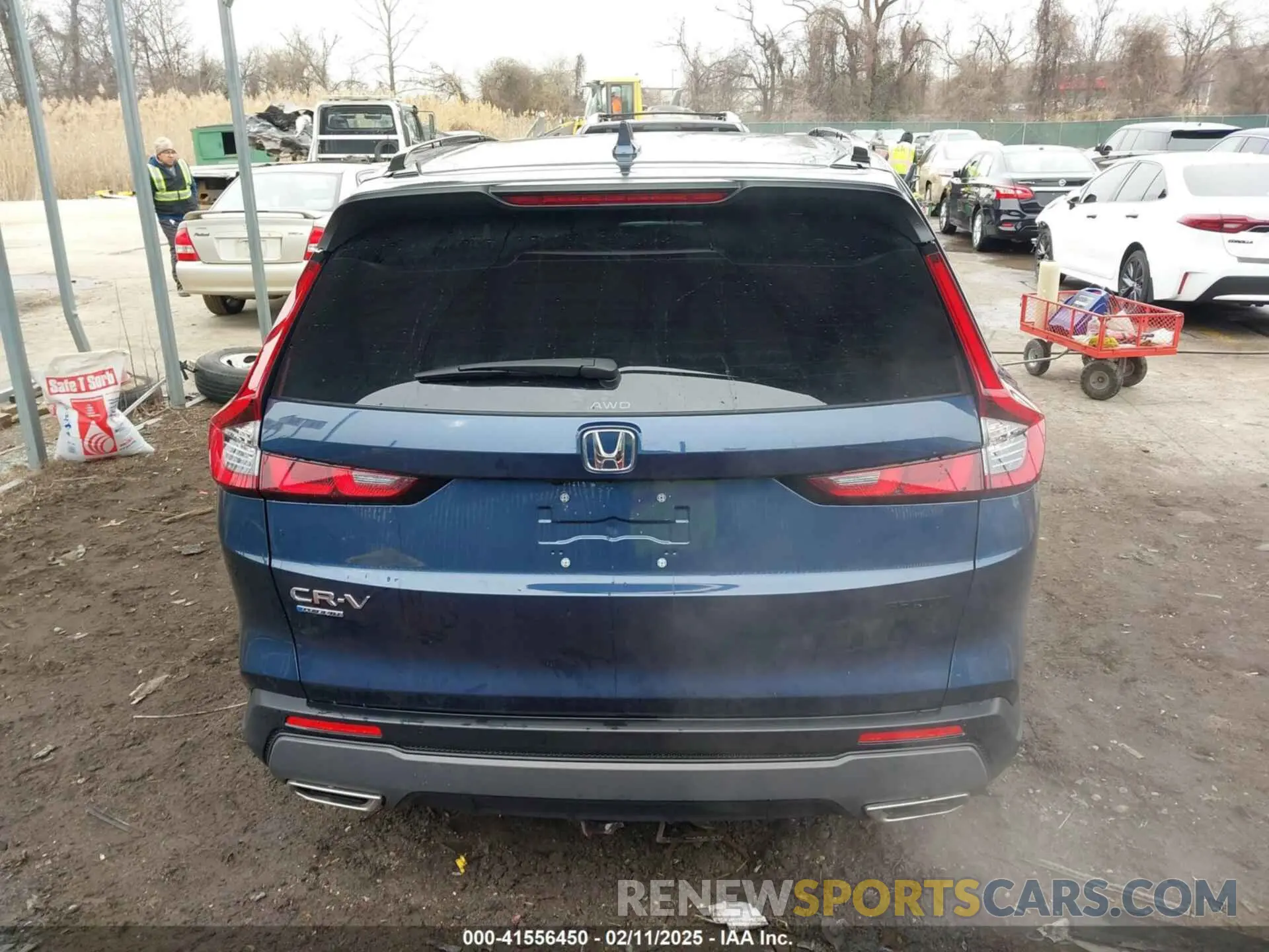 16 fotografías del automóvil dañado 5J6RS6H57RL009367 HONDA CR-V 2024