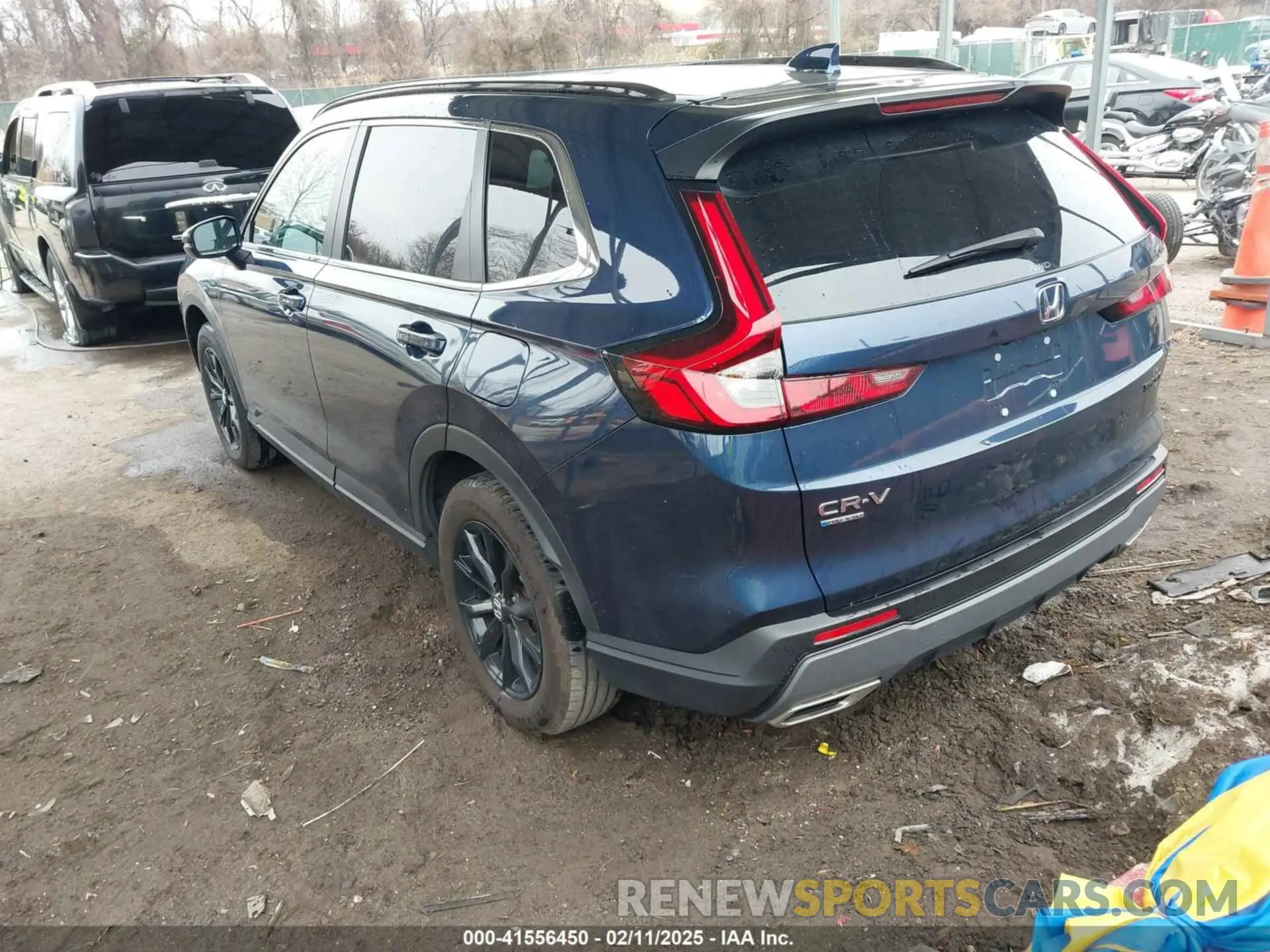 3 fotografías del automóvil dañado 5J6RS6H57RL009367 HONDA CR-V 2024