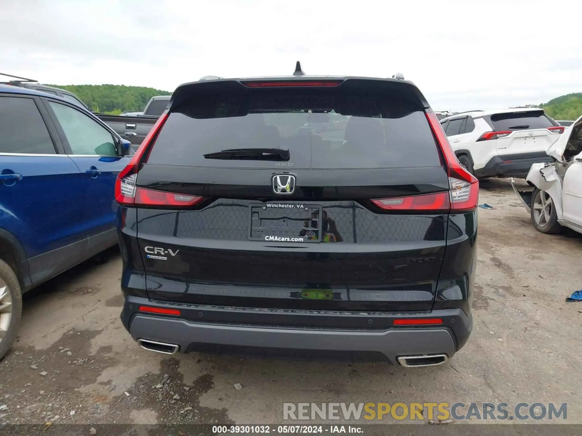 16 fotografías del automóvil dañado 5J6RS6H80RL031589 HONDA CR-V 2024