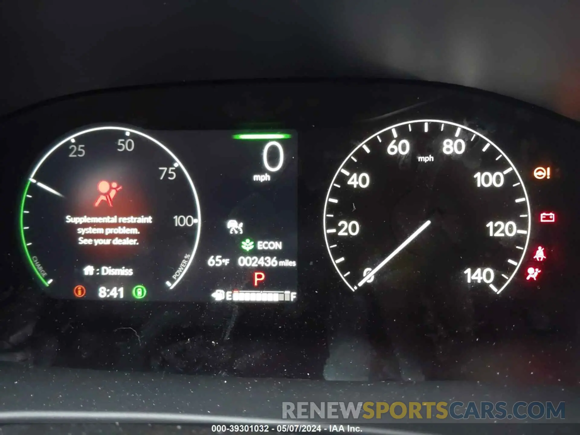 7 fotografías del automóvil dañado 5J6RS6H80RL031589 HONDA CR-V 2024