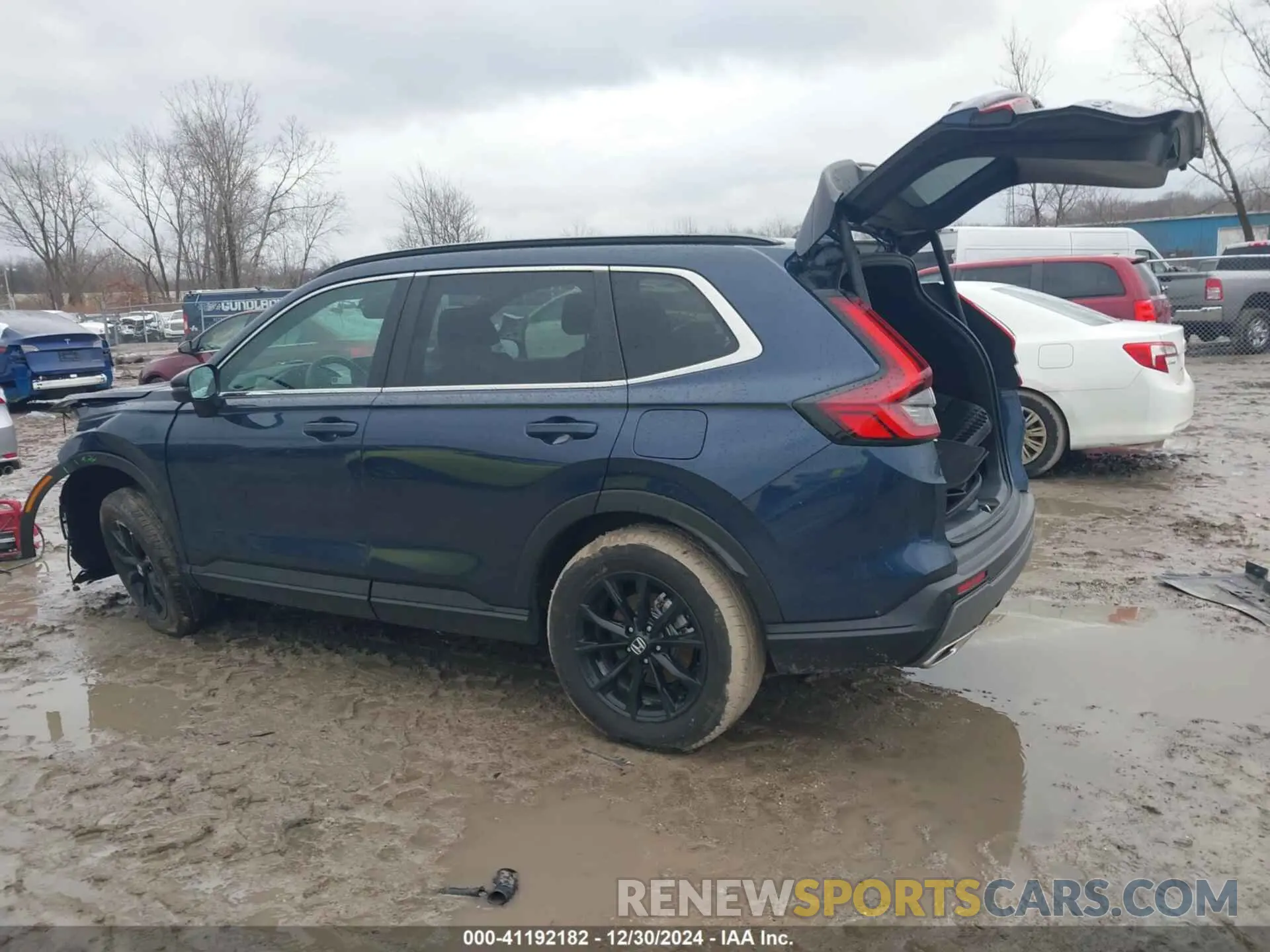 14 fotografías del automóvil dañado 5J6RS6H88RL036197 HONDA CR-V 2024