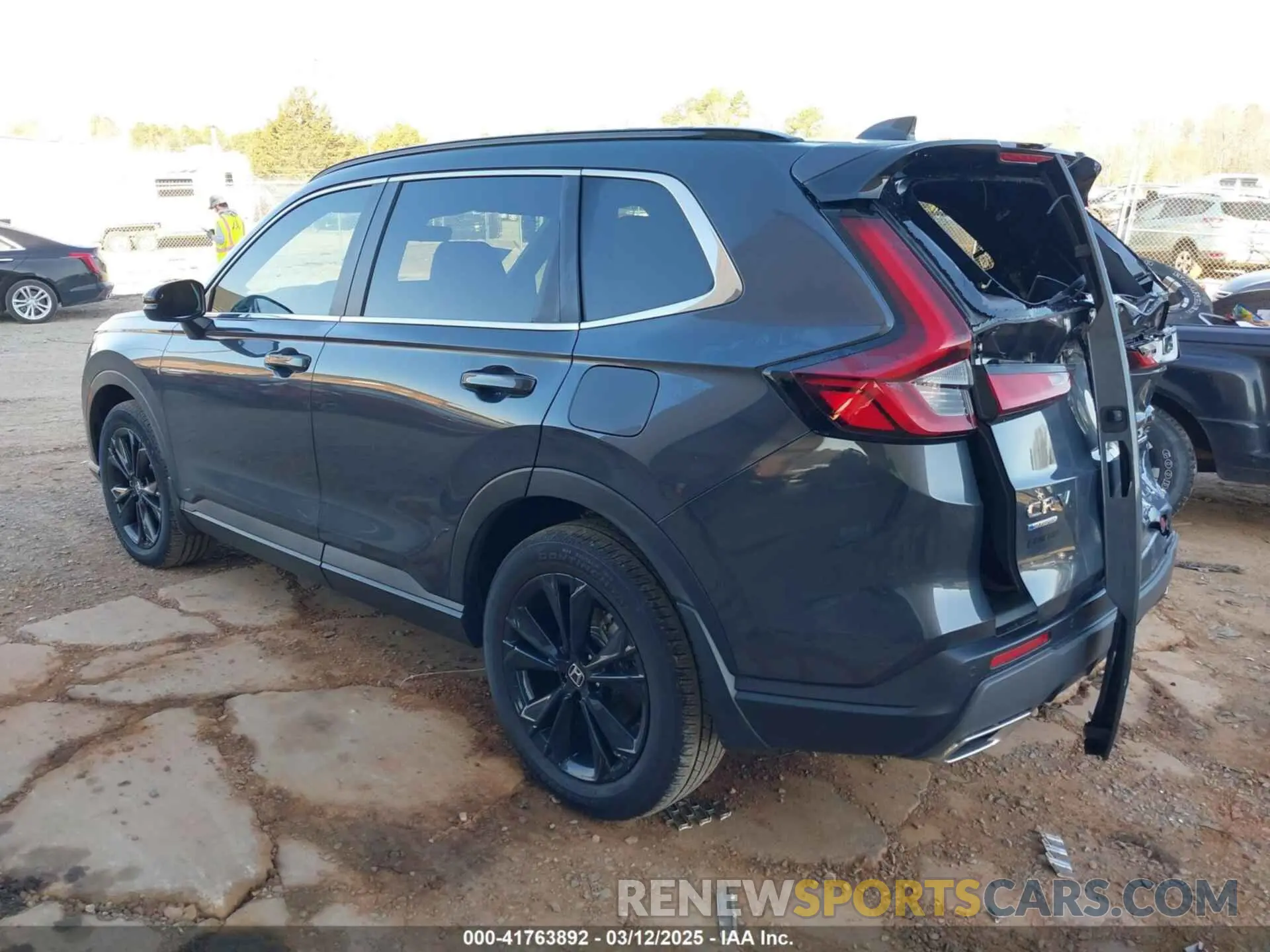 3 fotografías del automóvil dañado 5J6RS6H92RL010252 HONDA CR-V 2024