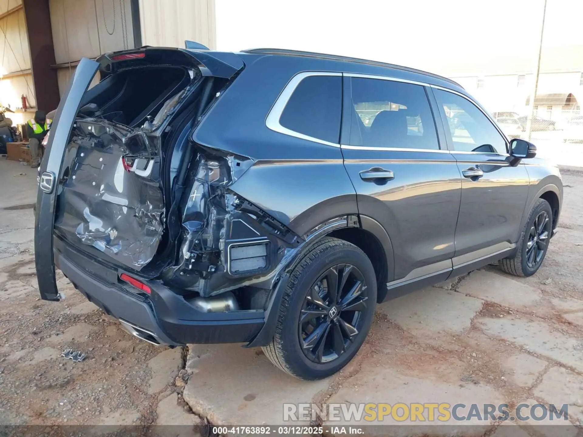 4 fotografías del automóvil dañado 5J6RS6H92RL010252 HONDA CR-V 2024