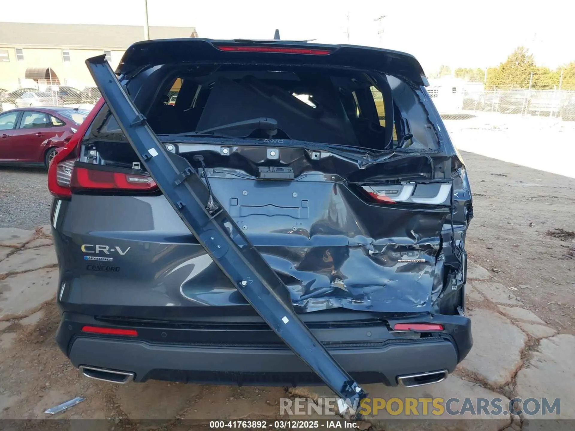 6 fotografías del automóvil dañado 5J6RS6H92RL010252 HONDA CR-V 2024