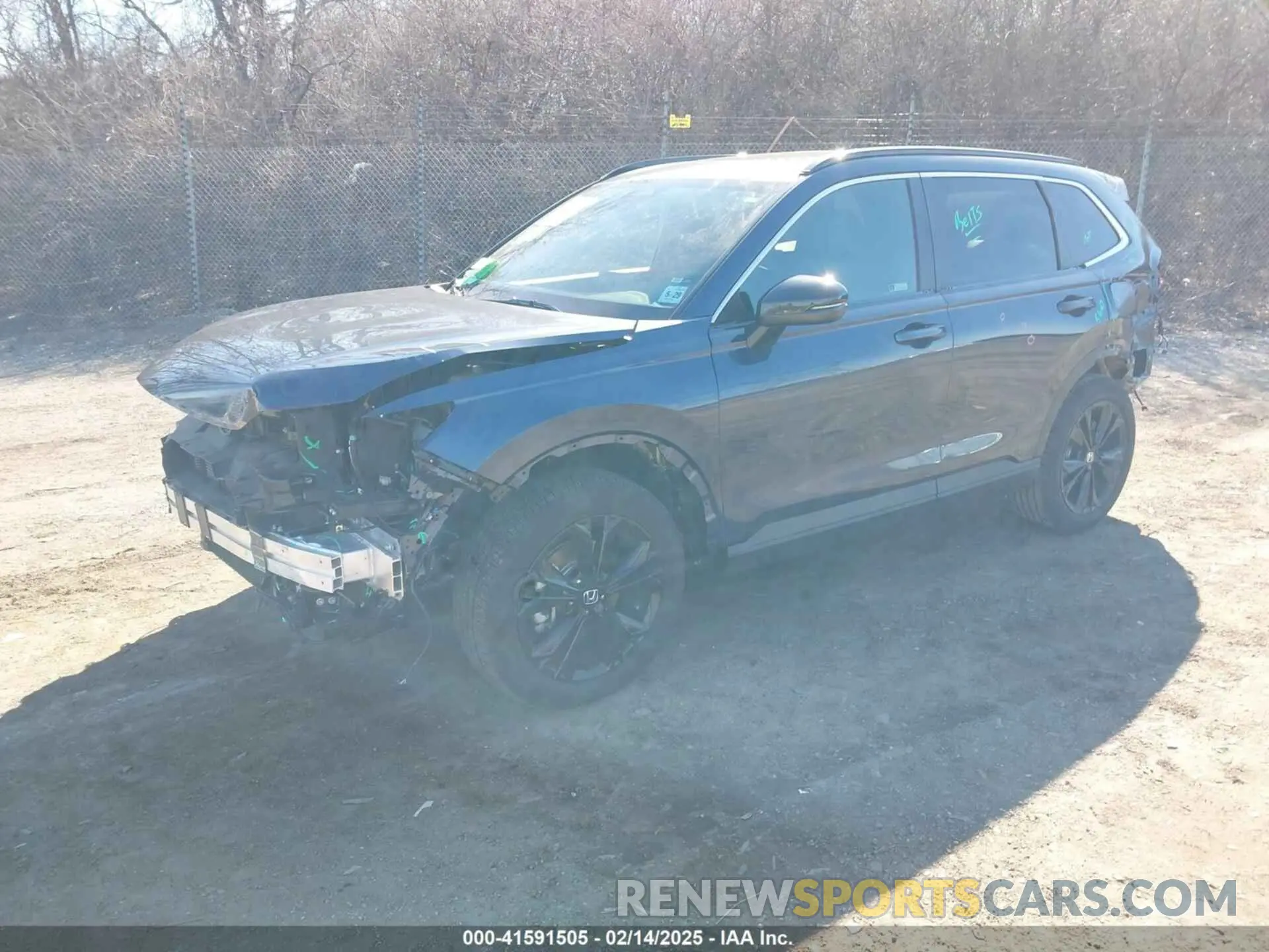 2 fotografías del automóvil dañado 5J6RS6H99RL036136 HONDA CR-V 2024