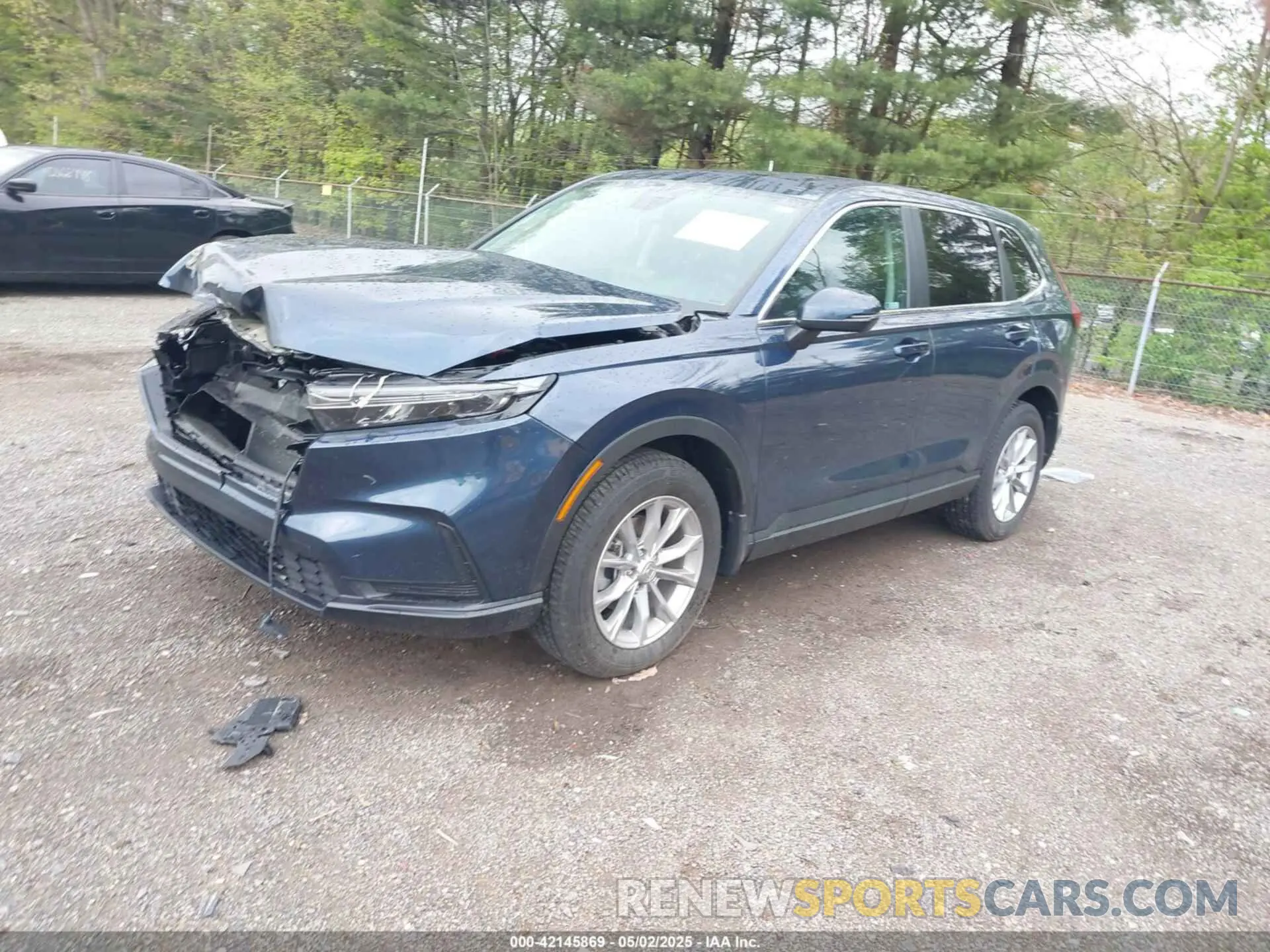2 fotografías del automóvil dañado 7FARS4H44RE003583 HONDA CR-V 2024