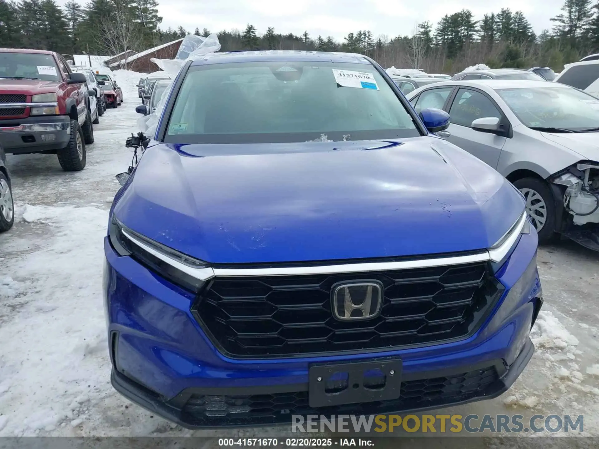 11 fotografías del automóvil dañado 7FARS4H75RE012304 HONDA CR-V 2024