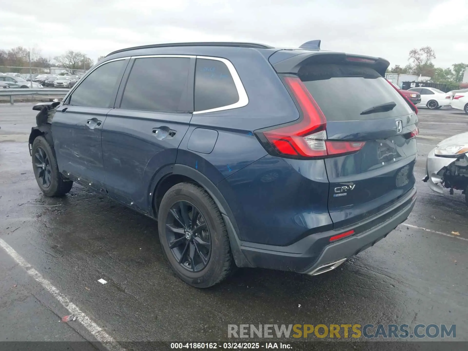 3 fotografías del automóvil dañado 7FARS5H57RE005407 HONDA CR-V 2024