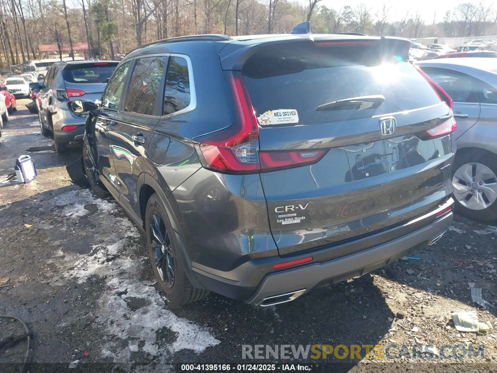 3 fotografías del automóvil dañado 7FARS5H81RE029518 HONDA CR-V 2024