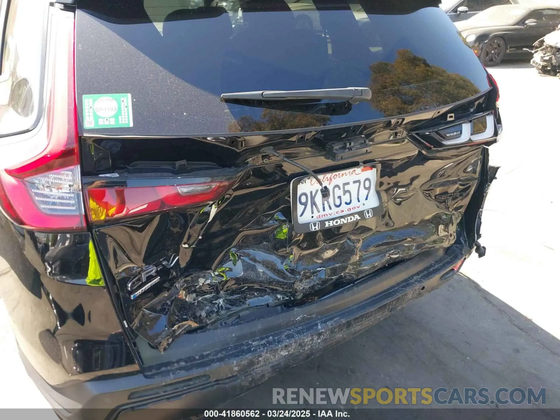 6 fotografías del automóvil dañado 7FARS5H84RE018948 HONDA CR-V 2024