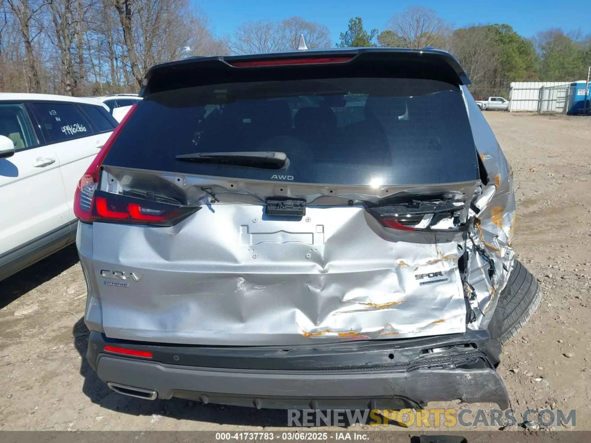 16 fotografías del automóvil dañado 7FARS6H90RE071287 HONDA CR-V 2024