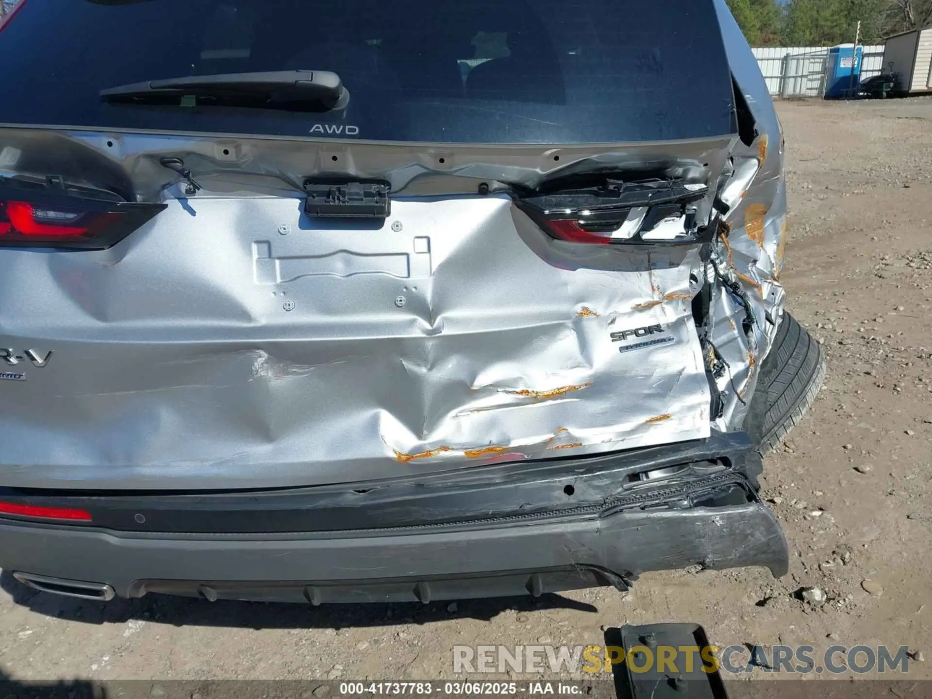 20 fotografías del automóvil dañado 7FARS6H90RE071287 HONDA CR-V 2024