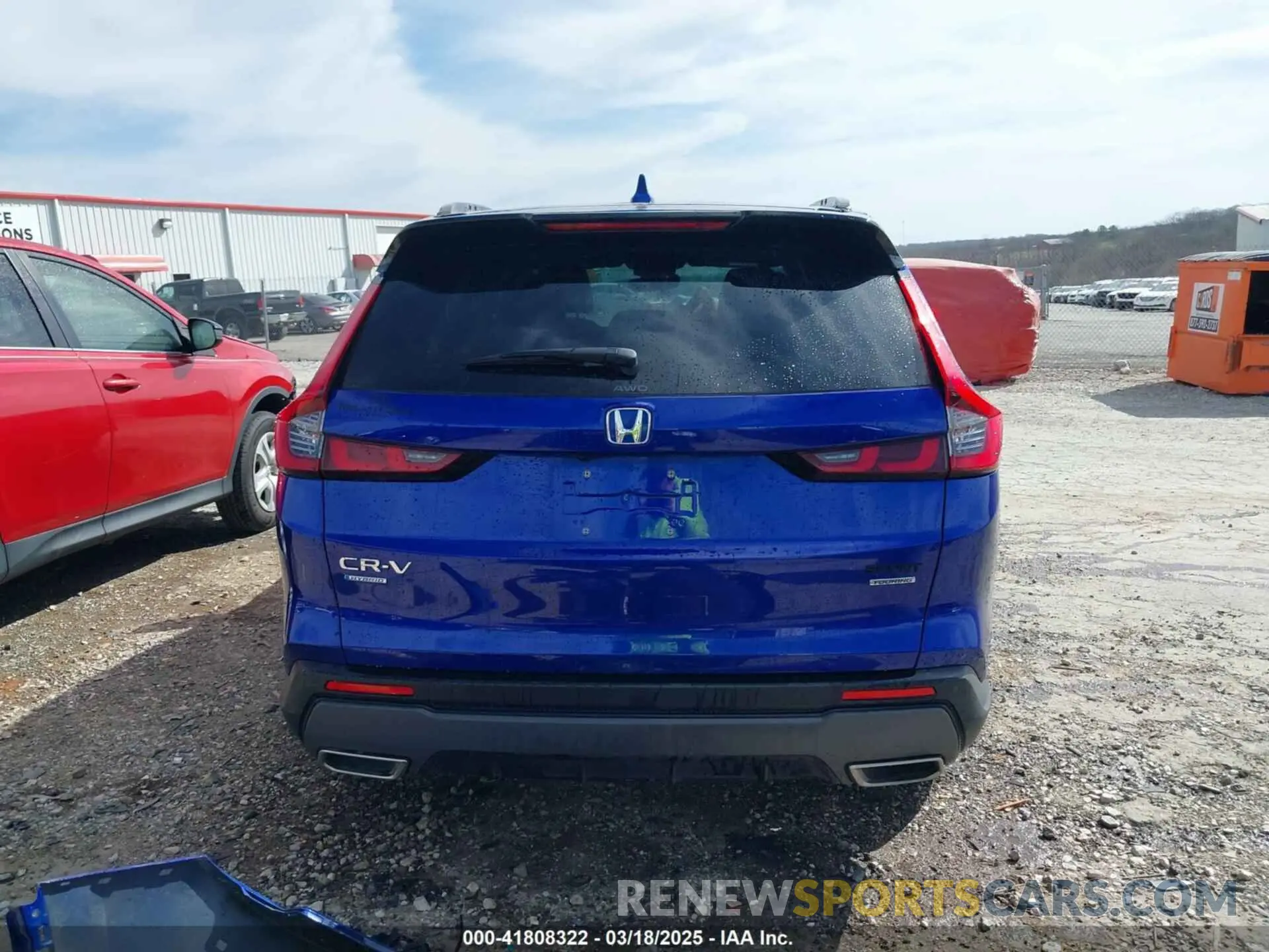 17 fotografías del automóvil dañado 7FARS6H91RE018839 HONDA CR-V 2024