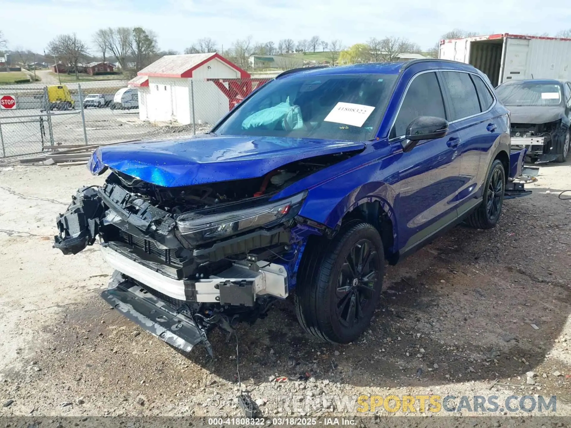 2 fotografías del automóvil dañado 7FARS6H91RE018839 HONDA CR-V 2024