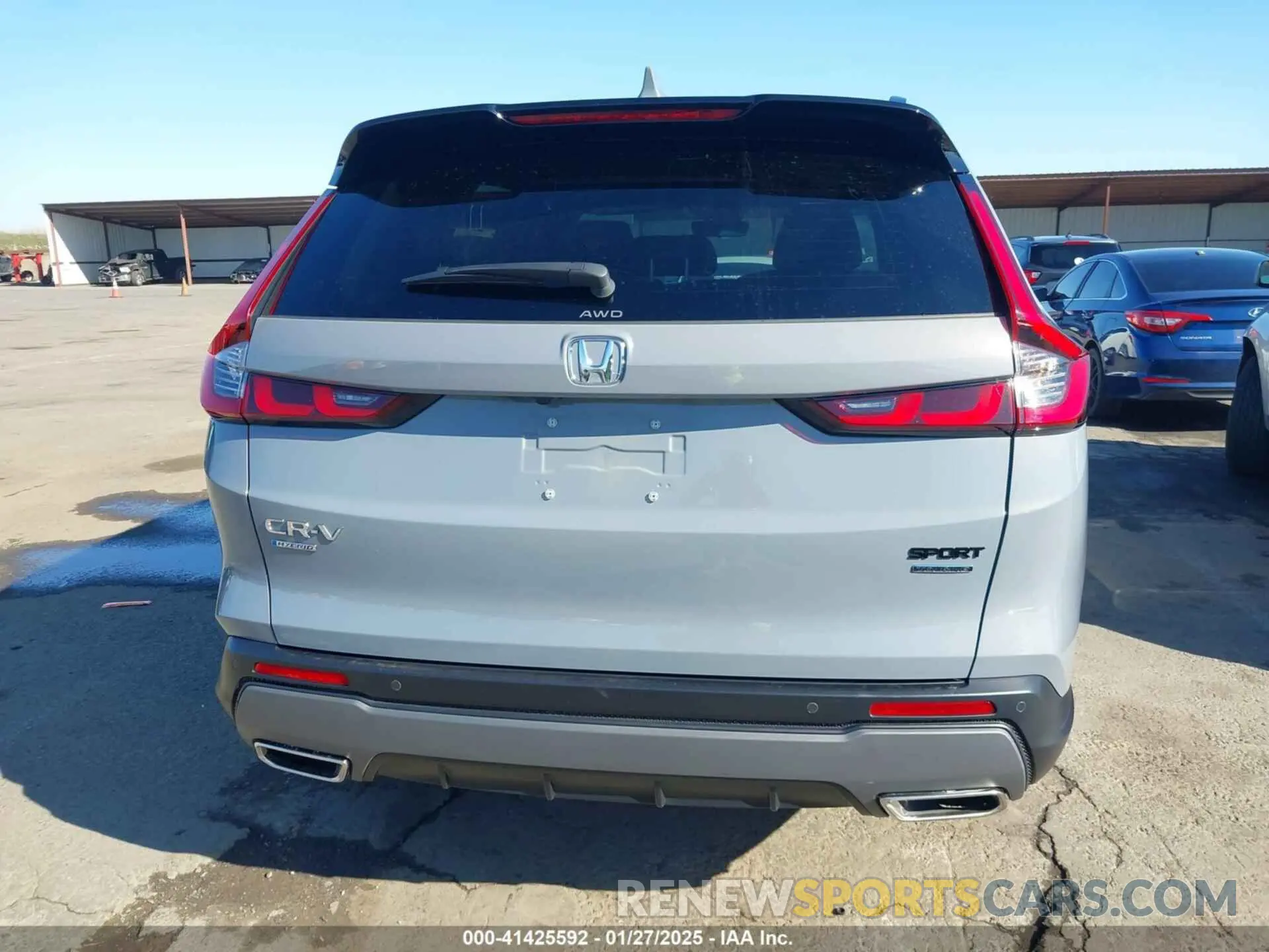 16 fotografías del automóvil dañado 7FARS6H91RE060735 HONDA CR-V 2024