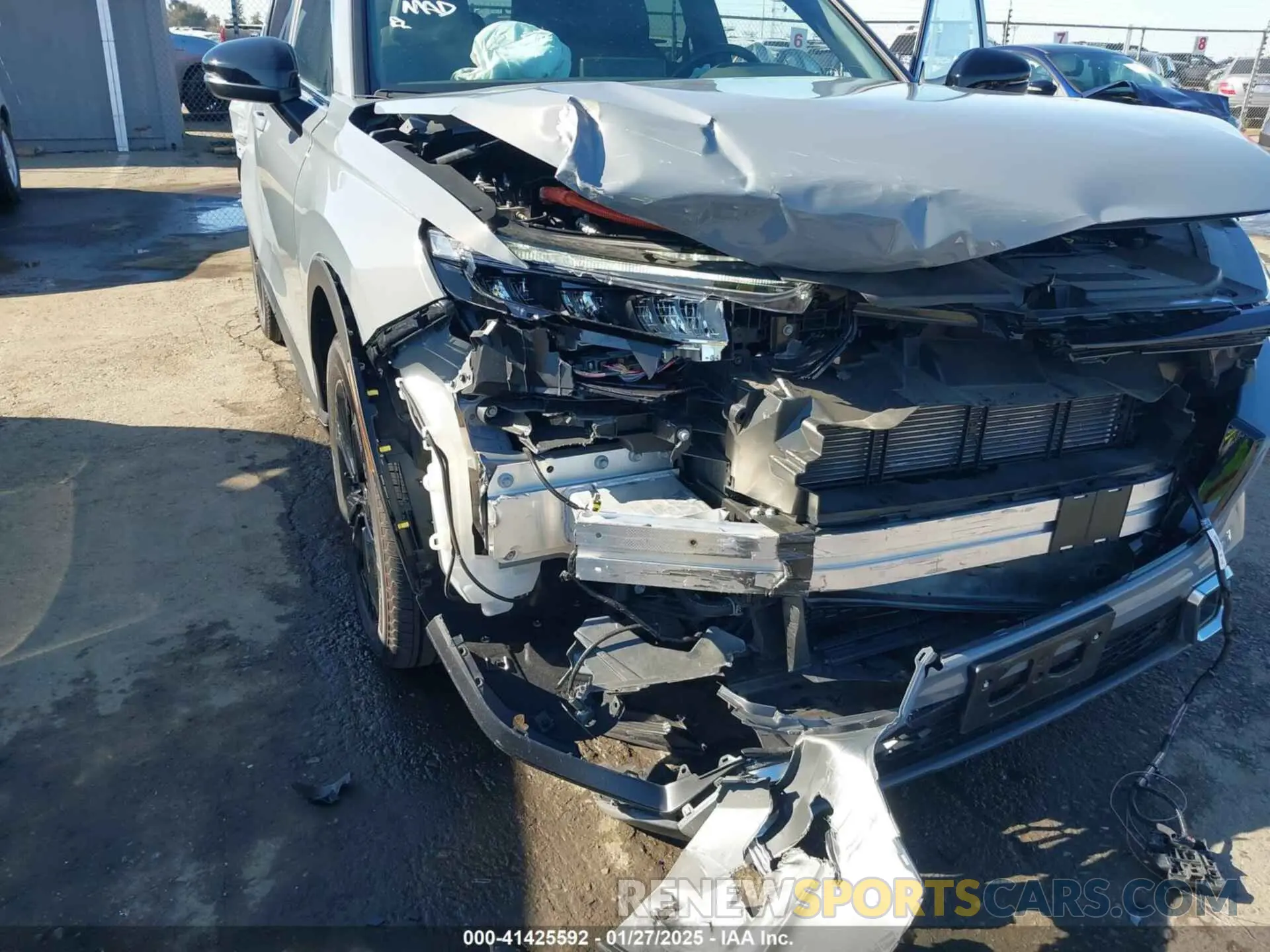 6 fotografías del automóvil dañado 7FARS6H91RE060735 HONDA CR-V 2024