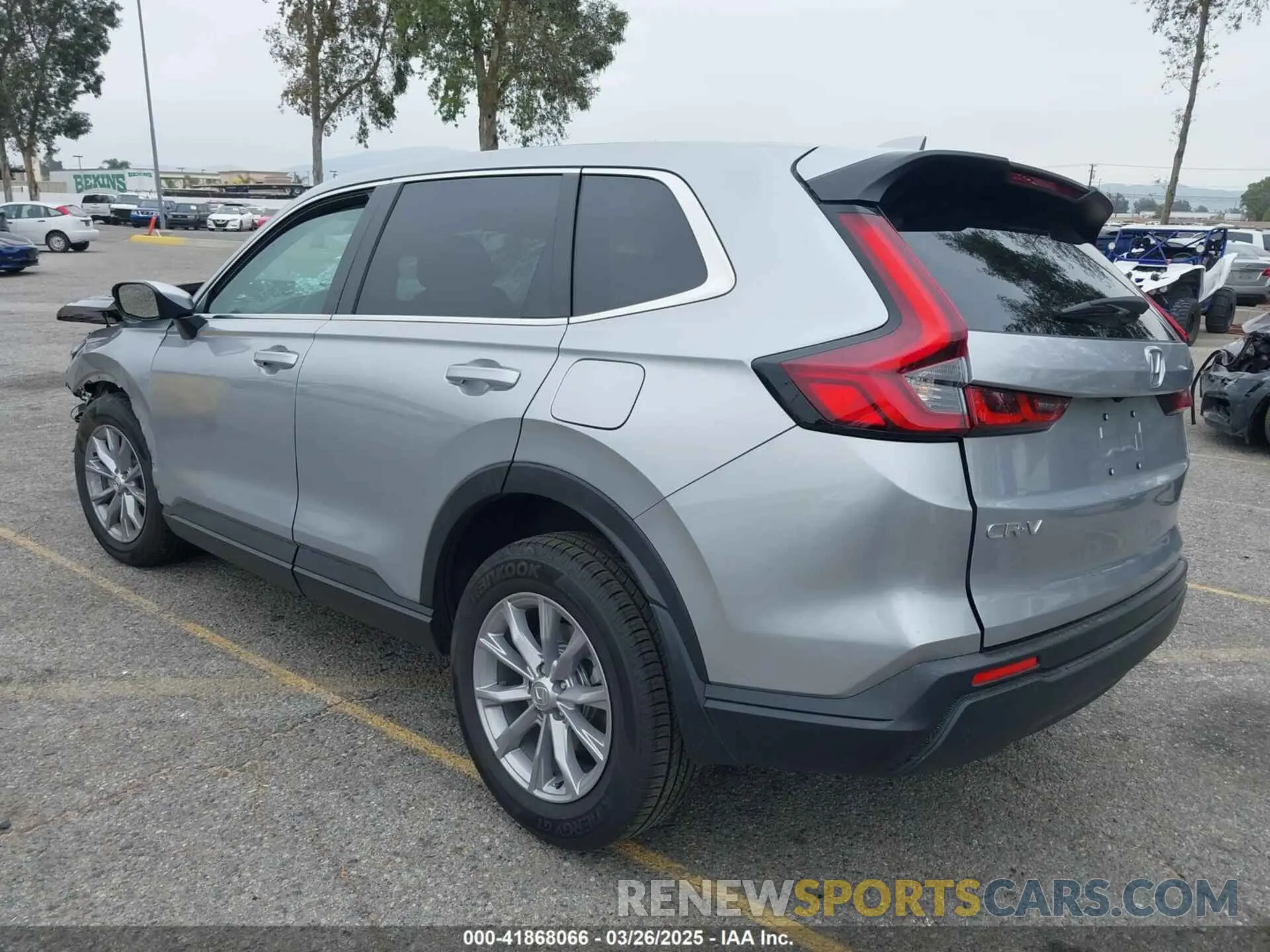 3 fotografías del automóvil dañado 2HKRS3H4XSH327294 HONDA CR-V 2025