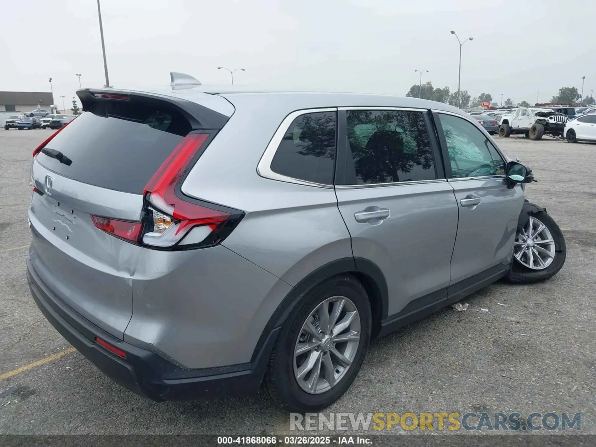 4 fotografías del automóvil dañado 2HKRS3H4XSH327294 HONDA CR-V 2025