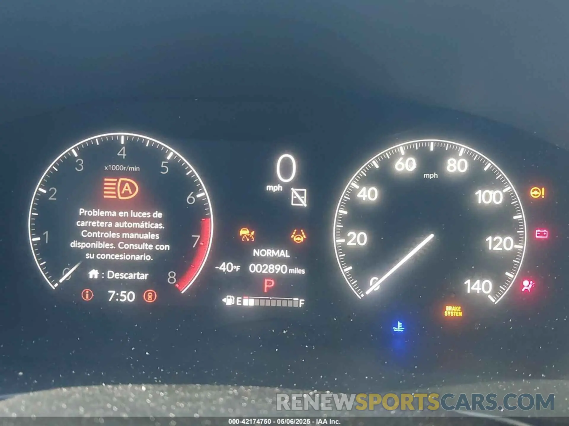 7 fotografías del automóvil dañado 2HKRS3H70SH323572 HONDA CR-V 2025