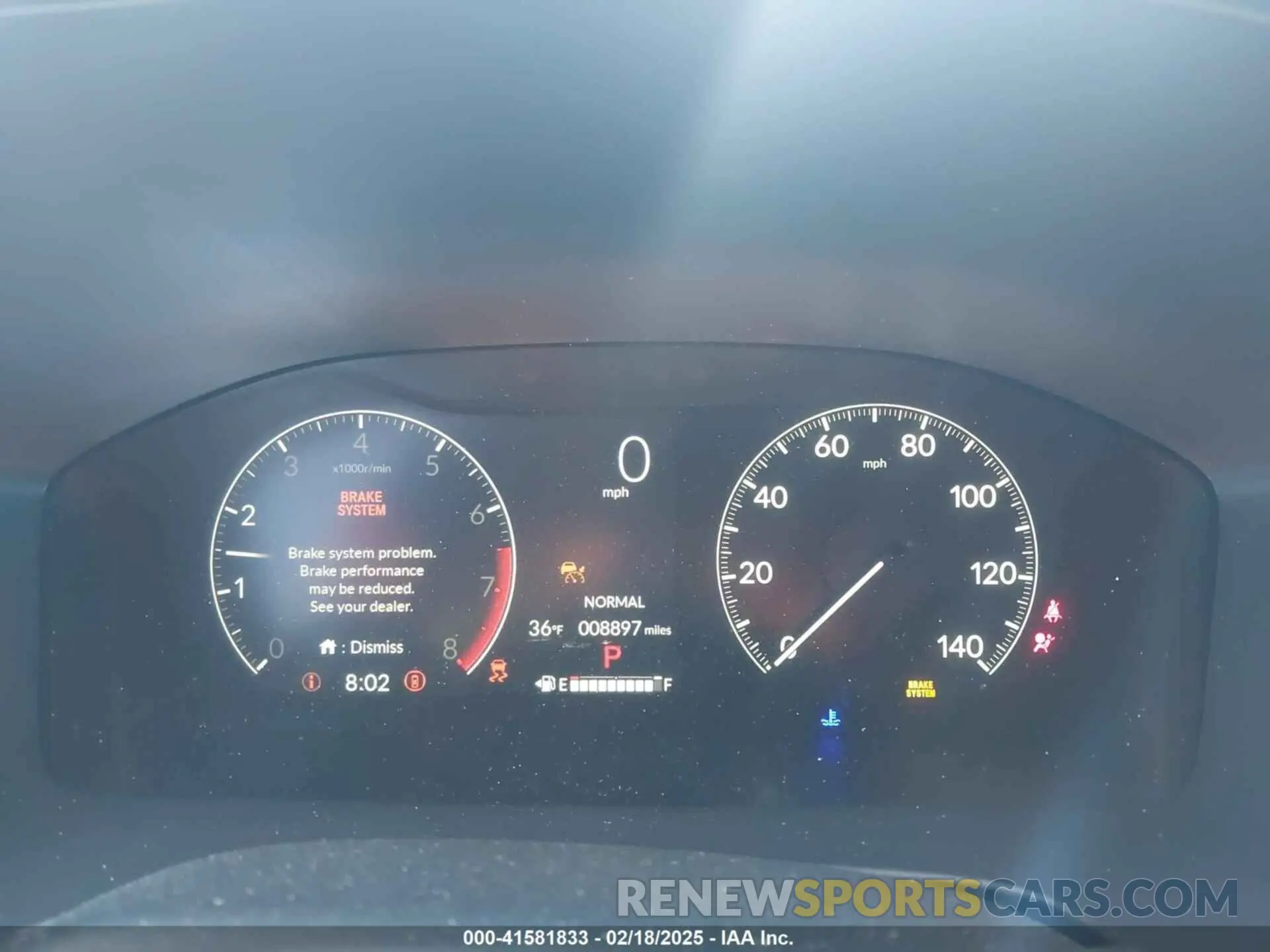 7 fotografías del automóvil dañado 2HKRS3H74SH302854 HONDA CR-V 2025