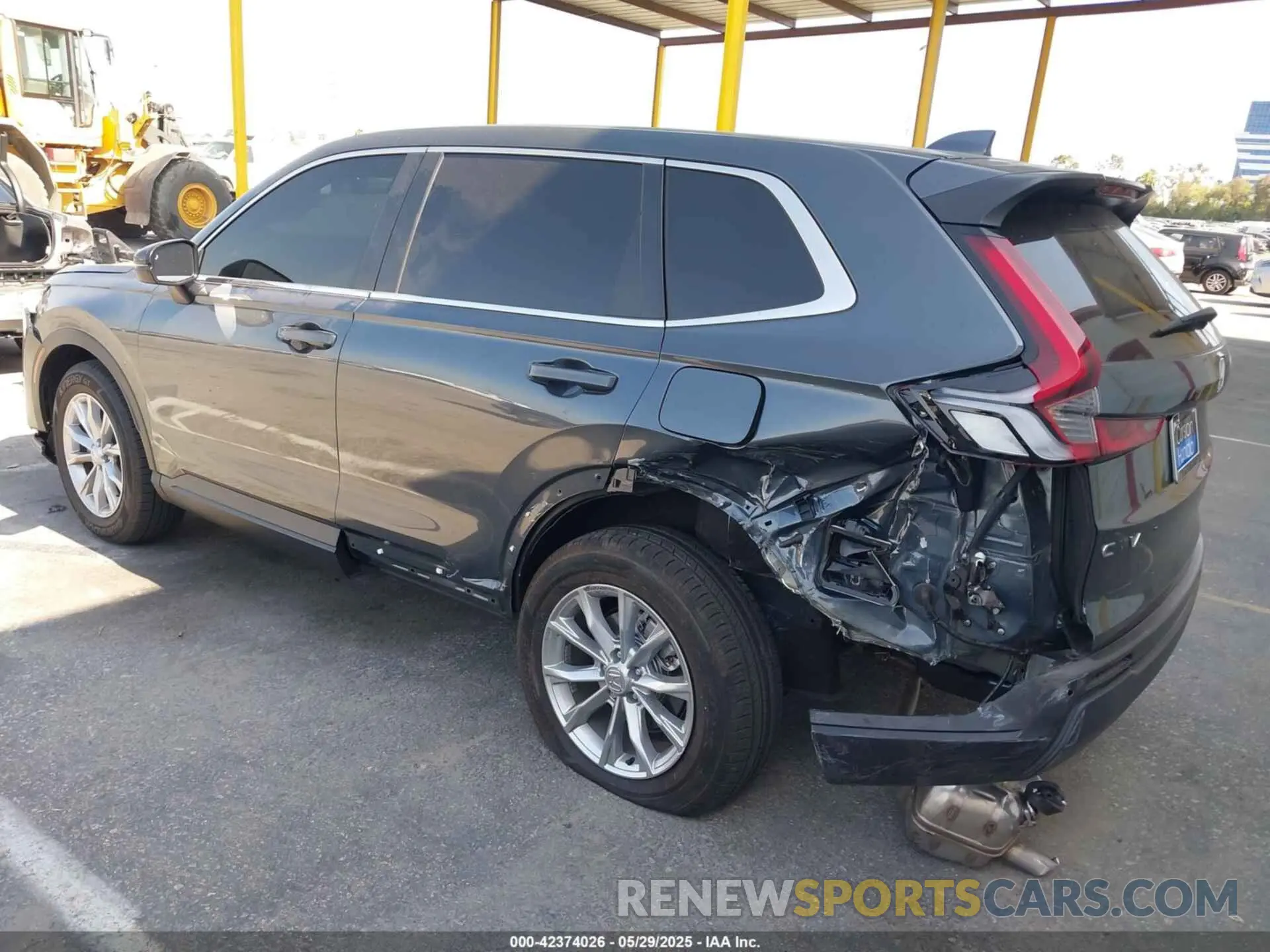 3 fotografías del automóvil dañado 2HKRS3H79SH315535 HONDA CR-V 2025