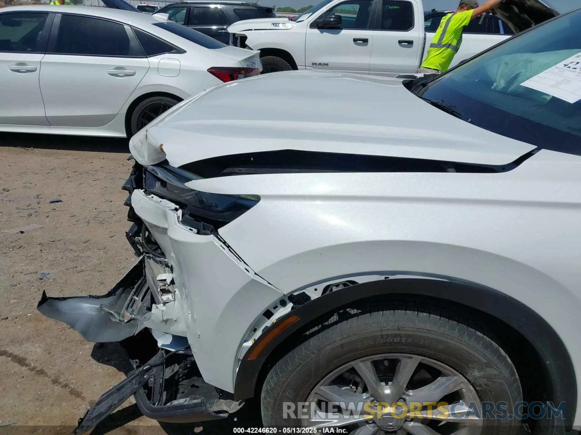 6 fotografías del automóvil dañado 2HKRS3H7XSH311378 HONDA CR-V 2025