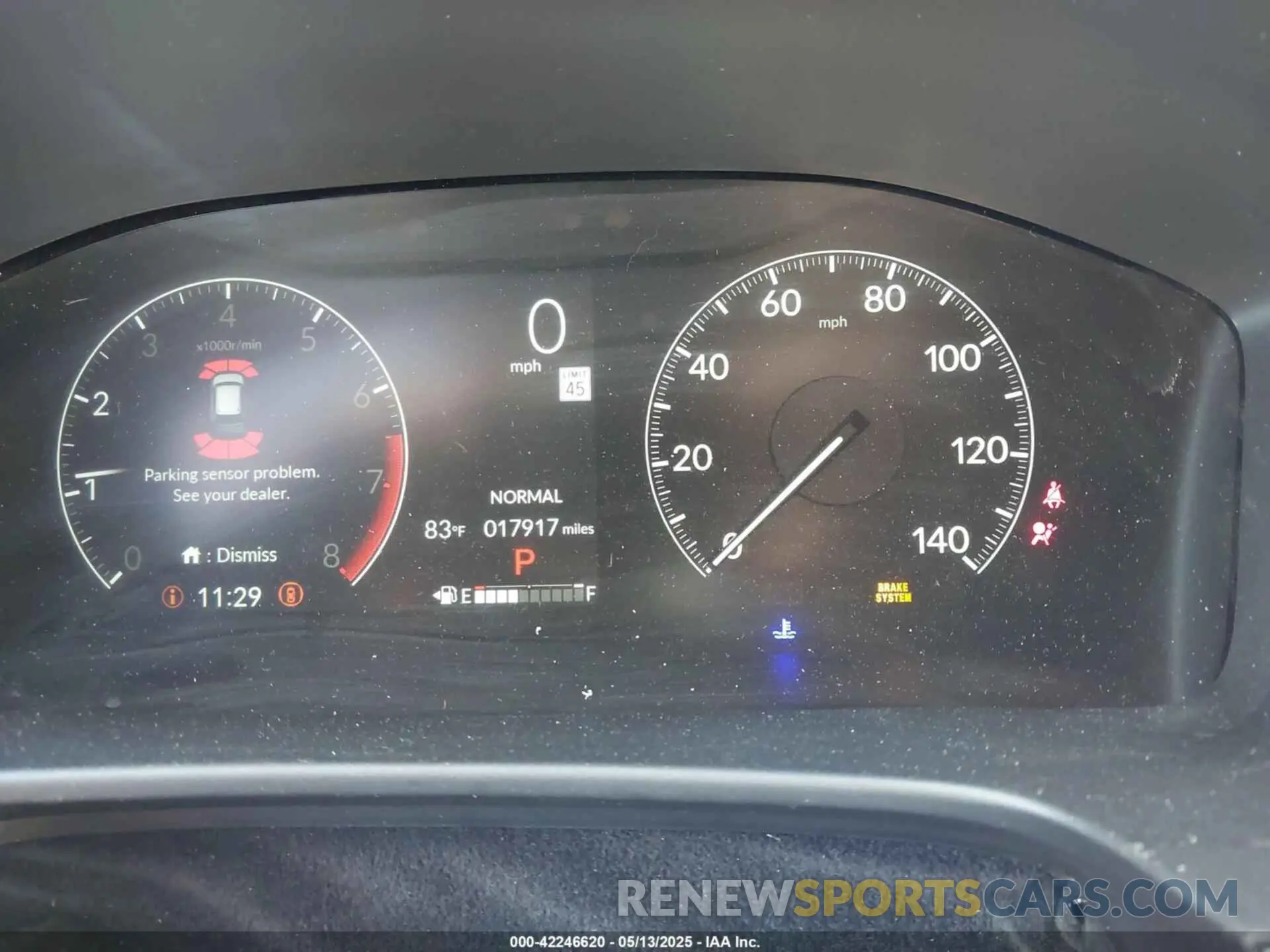 7 fotografías del automóvil dañado 2HKRS3H7XSH311378 HONDA CR-V 2025