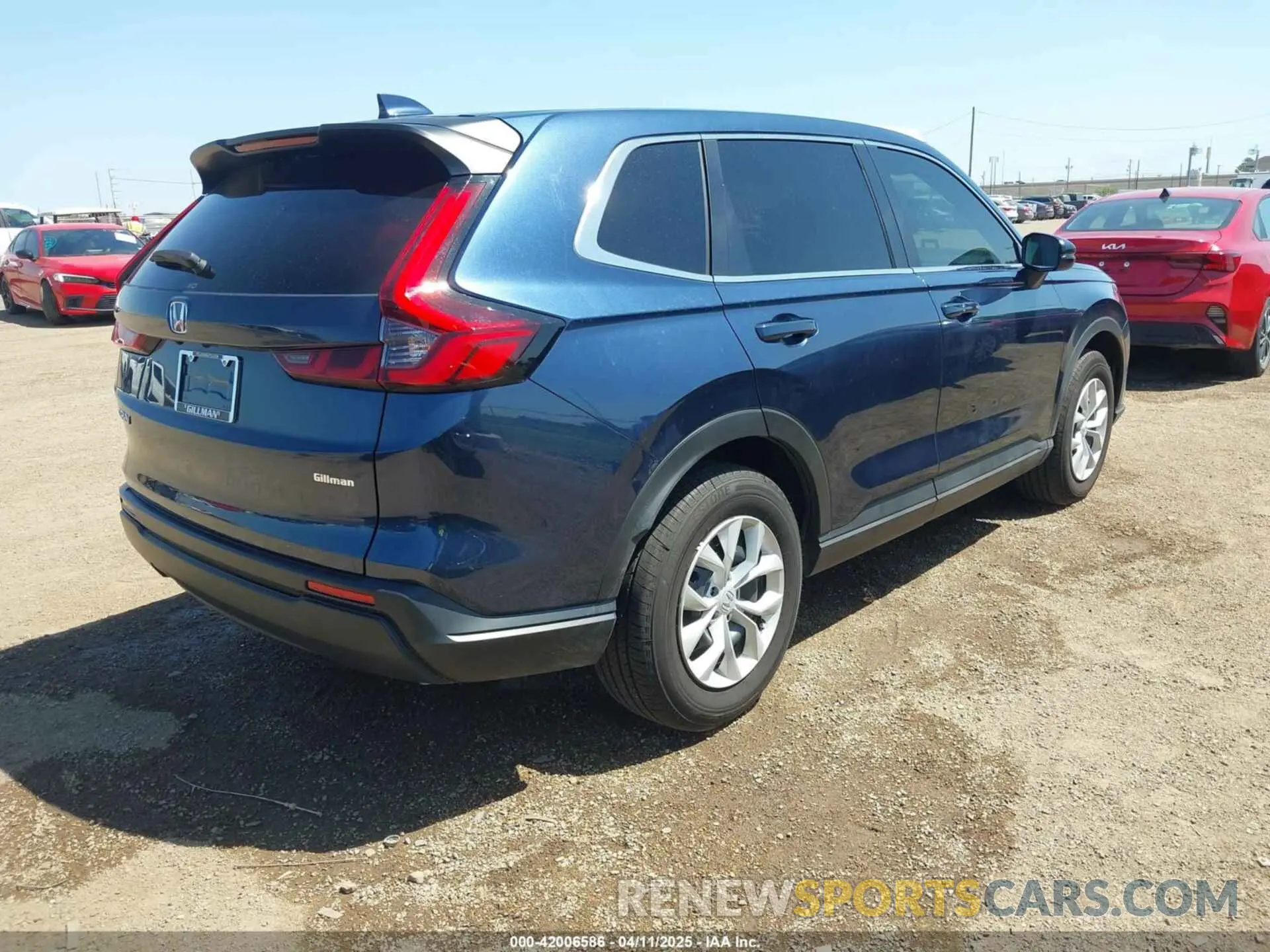 4 fotografías del automóvil dañado 2HKRS4H20SH458576 HONDA CR-V 2025