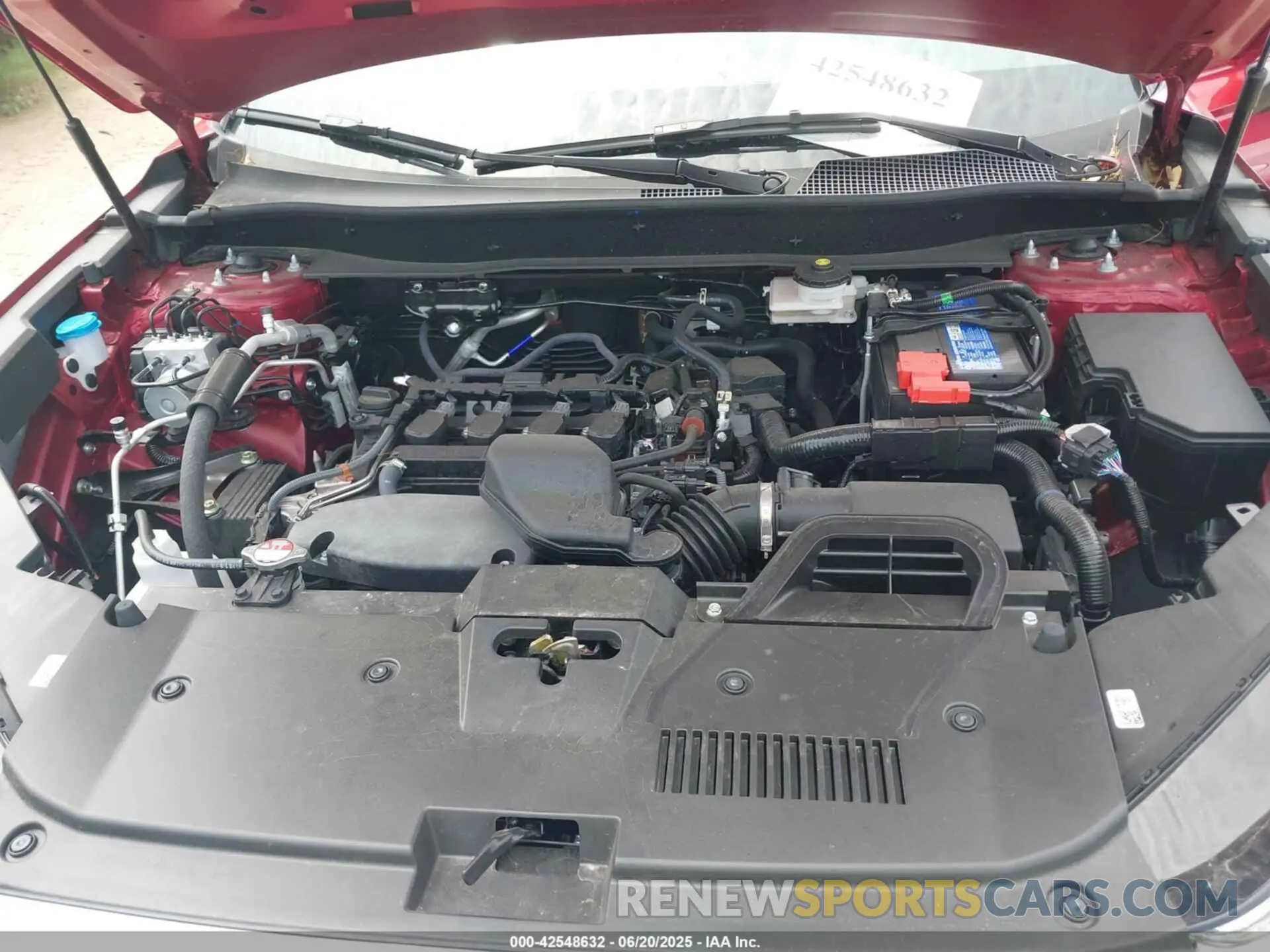 10 fotografías del automóvil dañado 2HKRS4H21SH434481 HONDA CR-V 2025